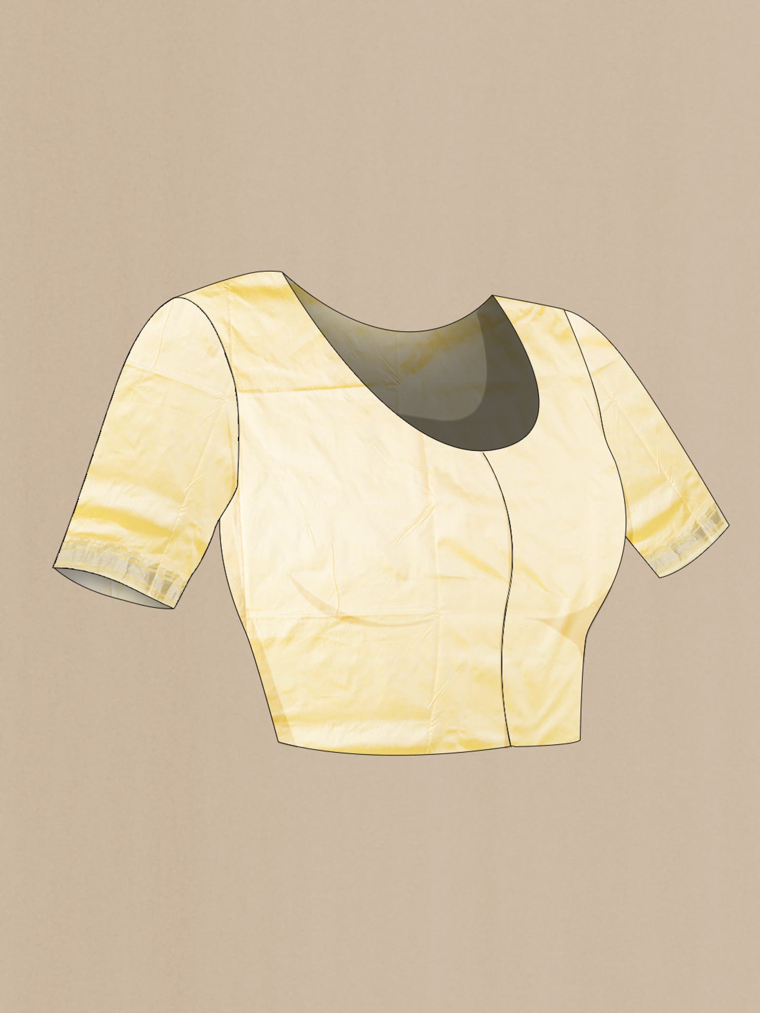 Yellow Paithani Silk Saree