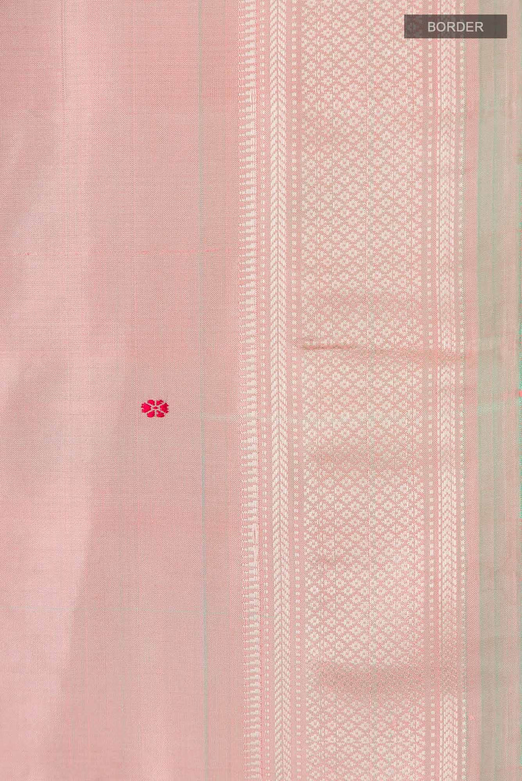 Rose Gold Paithani Silk Saree