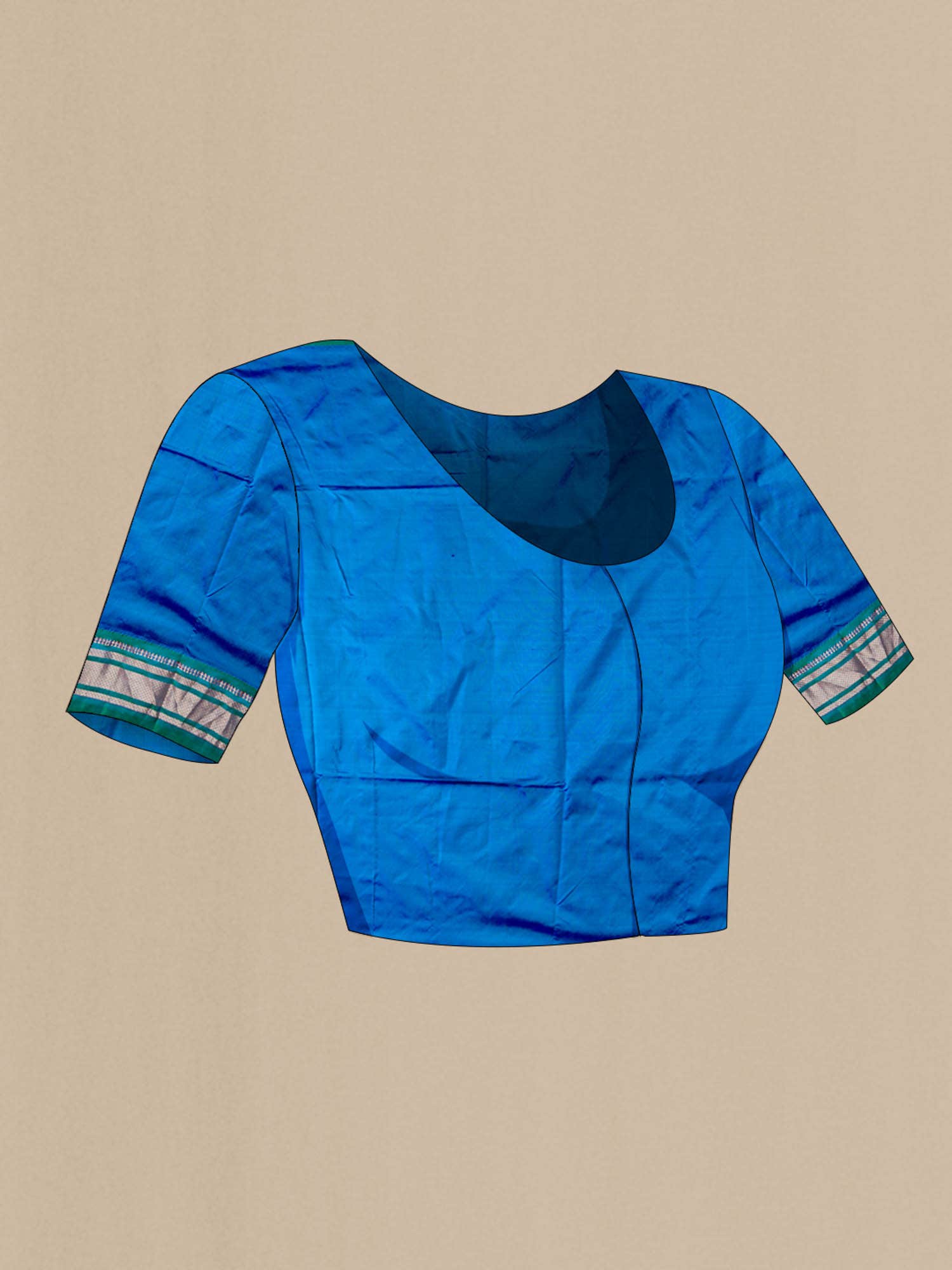Blue Paithani Silk Saree