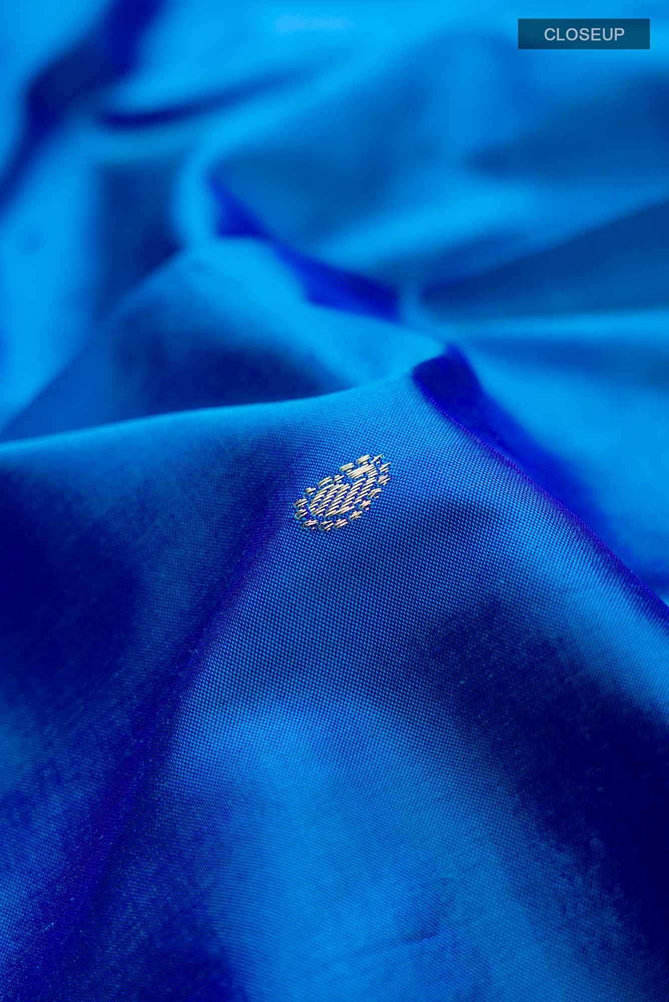 Blue Paithani Silk Saree