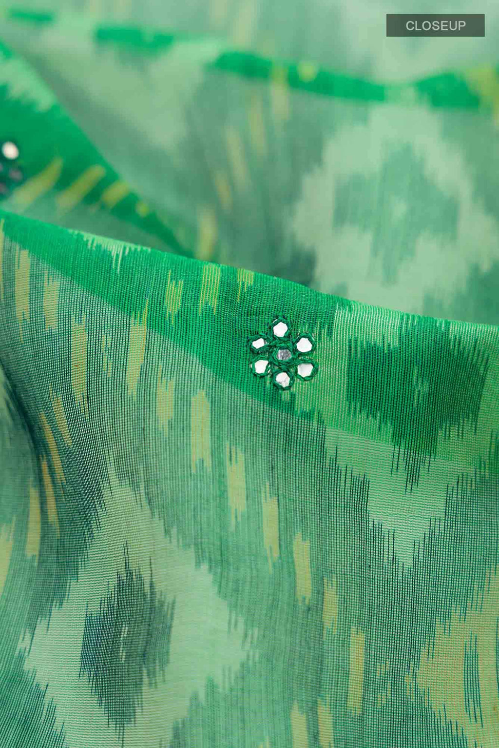 Green Silk Cotton Saree