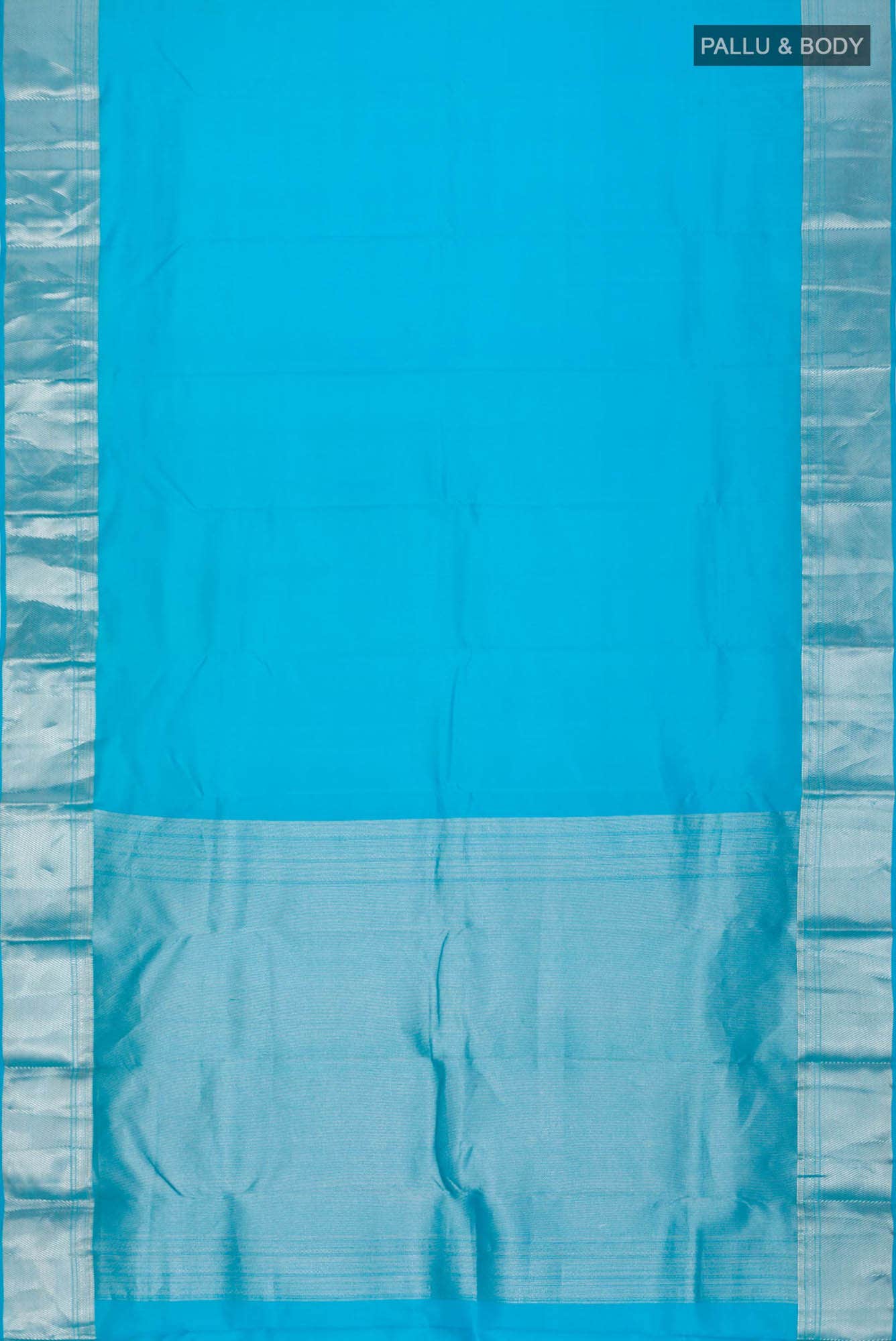 Blue Kanchipuram Silk Saree