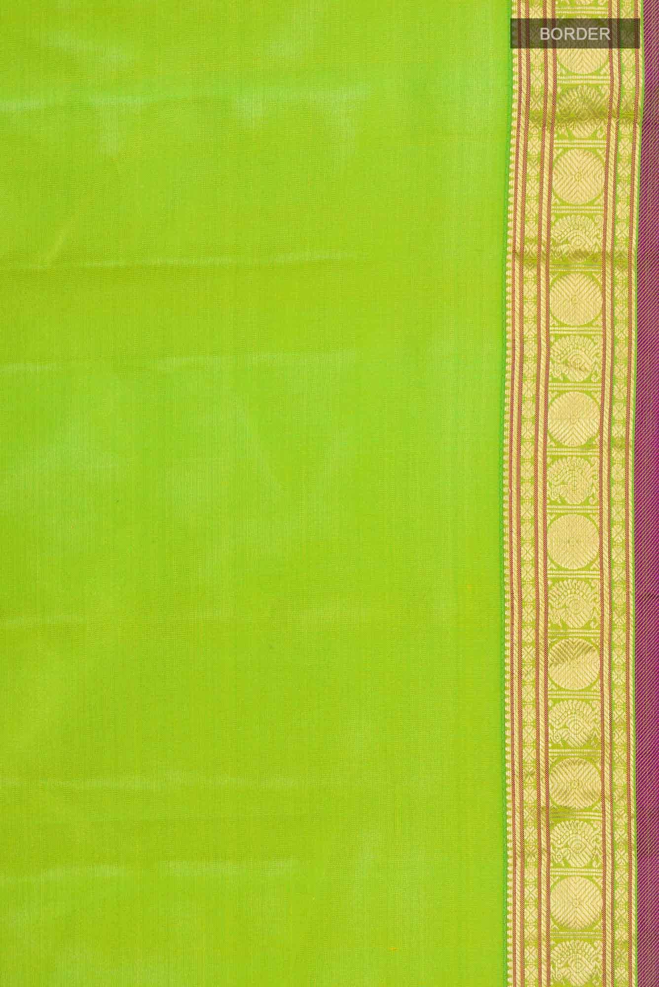Green Kanchipuram Silk Saree