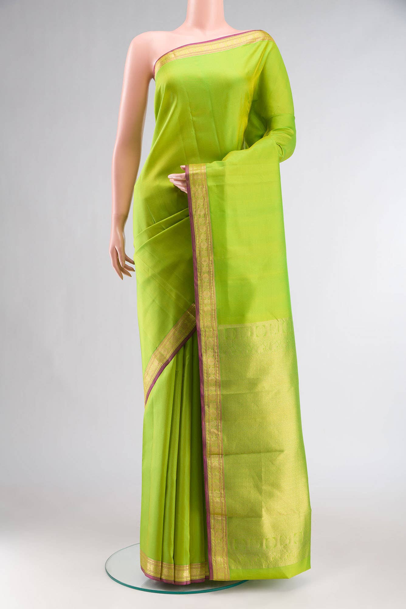 Green Kanchipuram Silk Saree