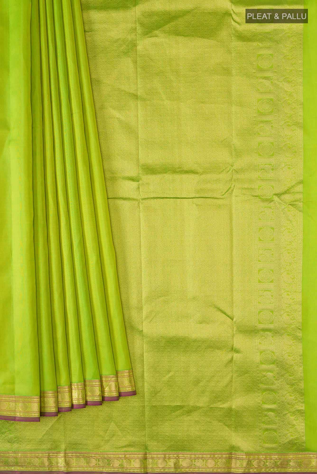 Green Kanchipuram Silk Saree