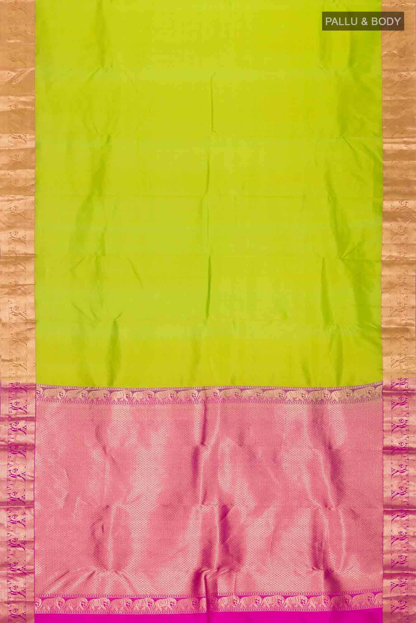 Green Kanchipuram Silk Saree