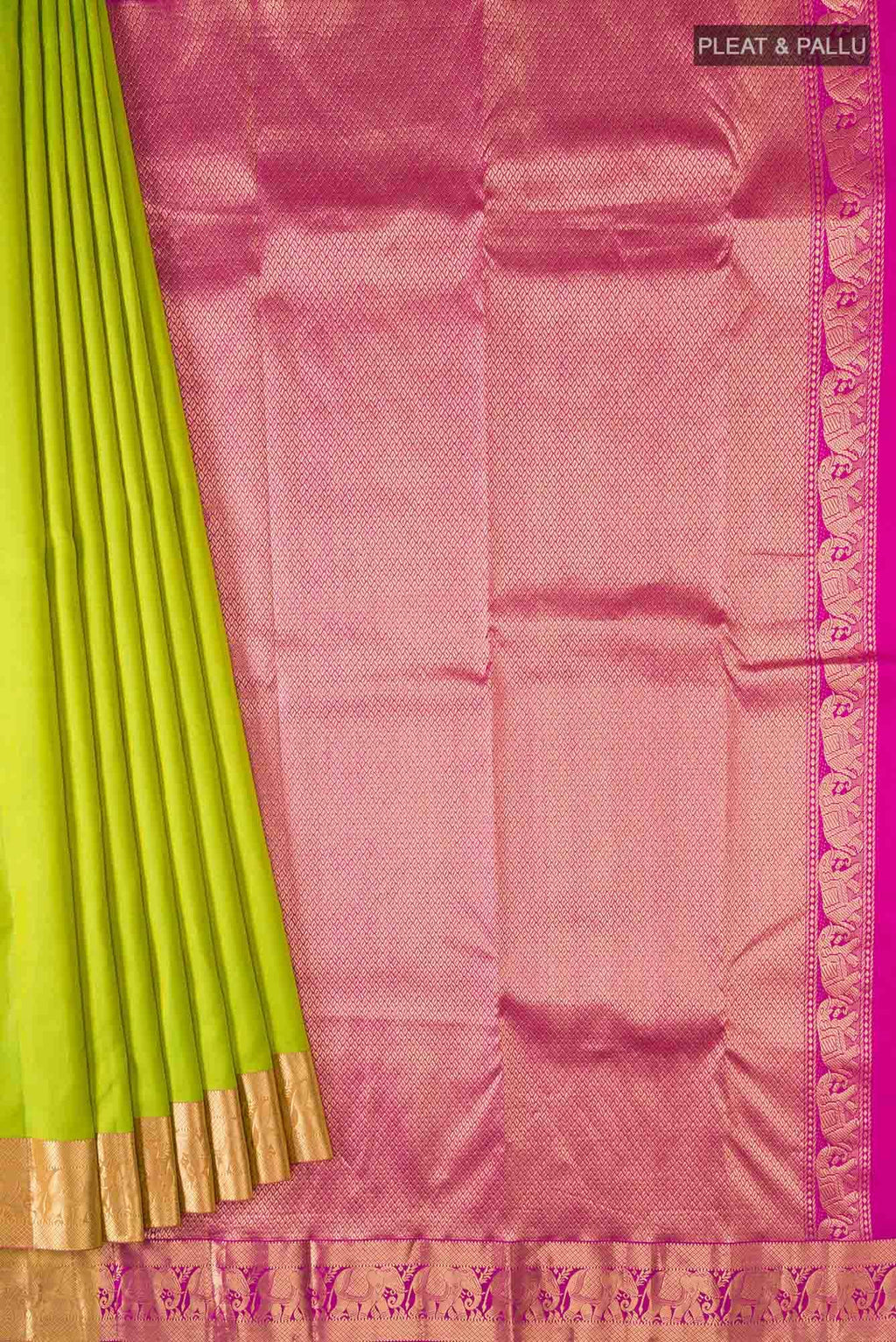 Green Kanchipuram Silk Saree