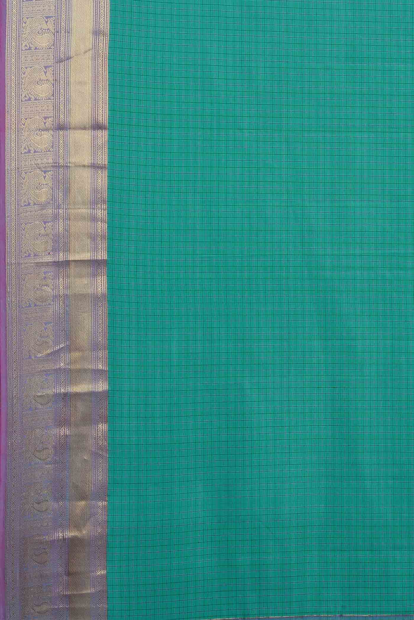 Blue Kanchipuram Silk Saree