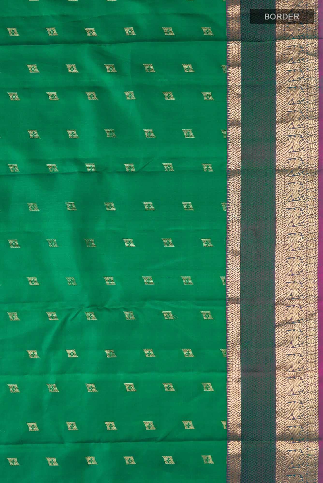 Green Kanchipuram Silk Saree
