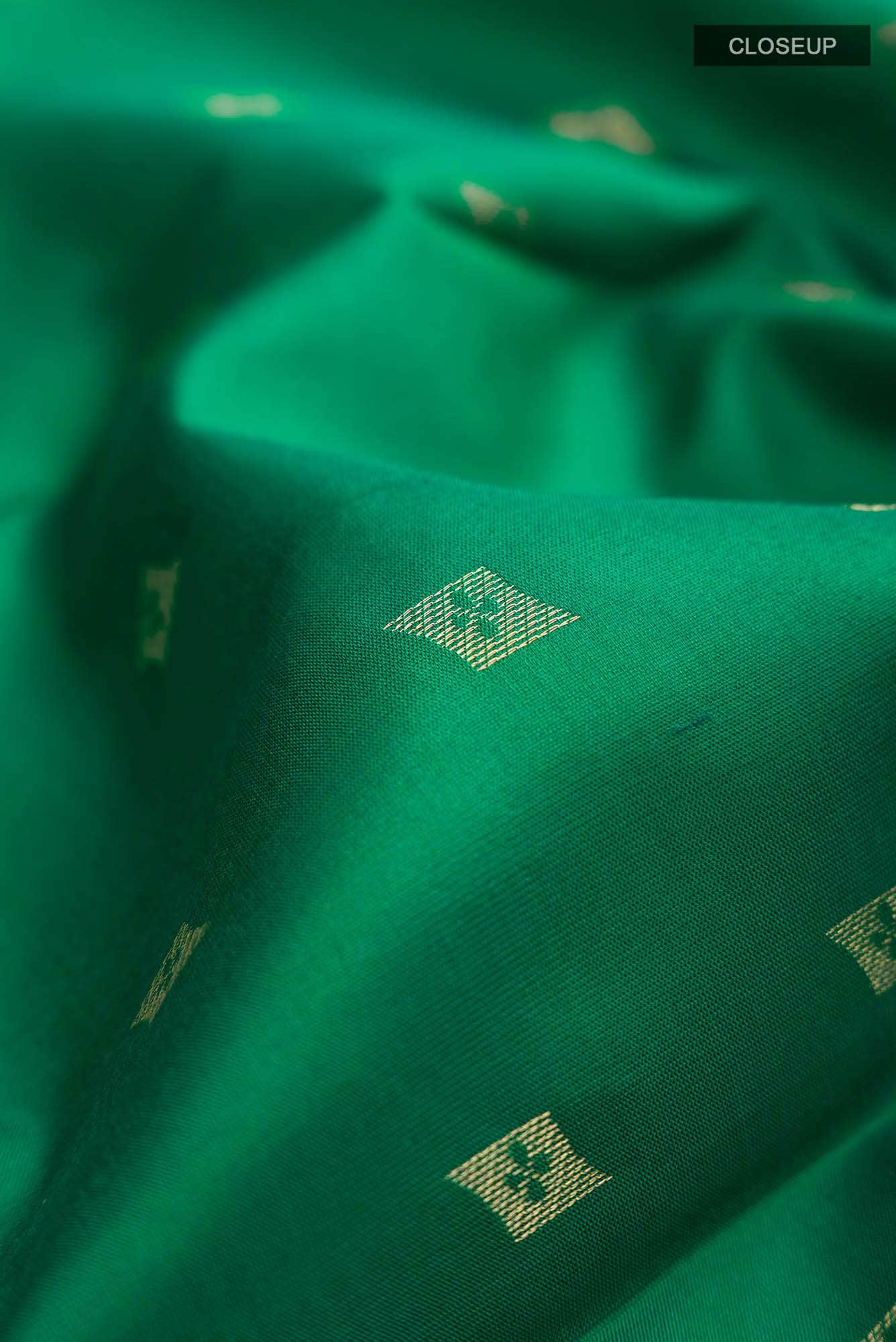 Green Kanchipuram Silk Saree