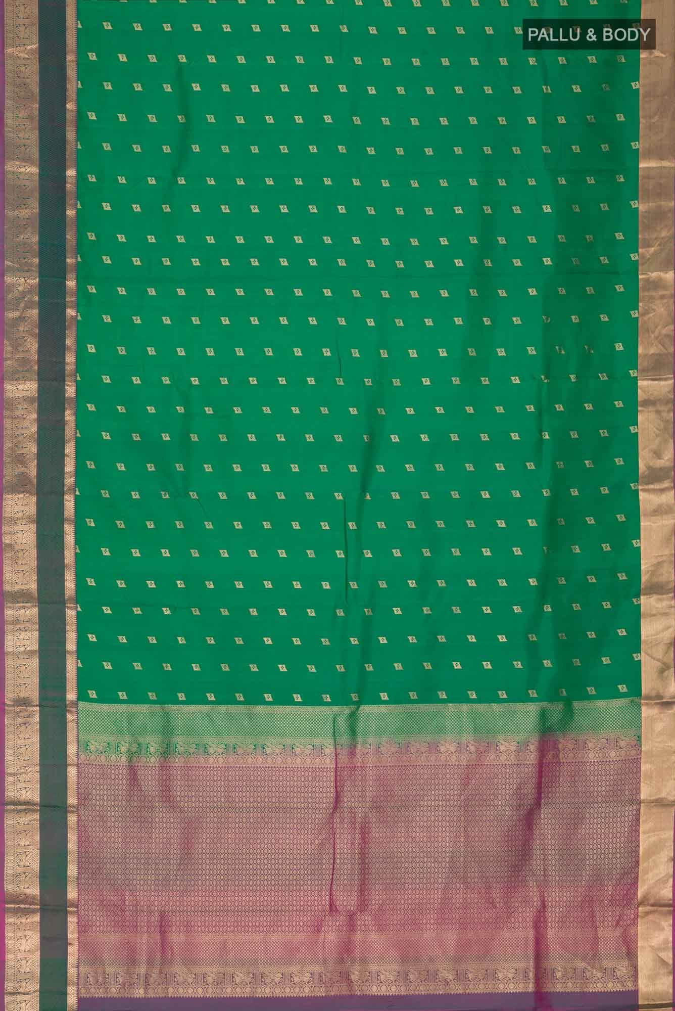 Green Kanchipuram Silk Saree