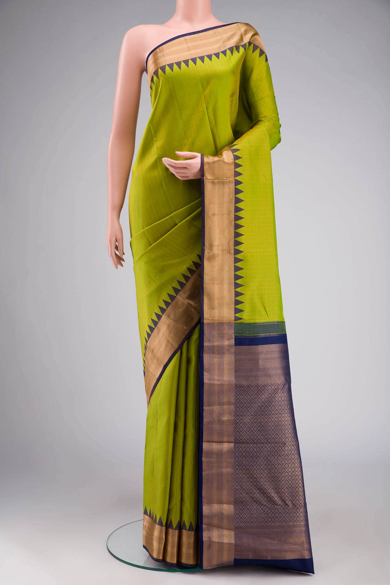 Green Kanchipuram Silk Saree
