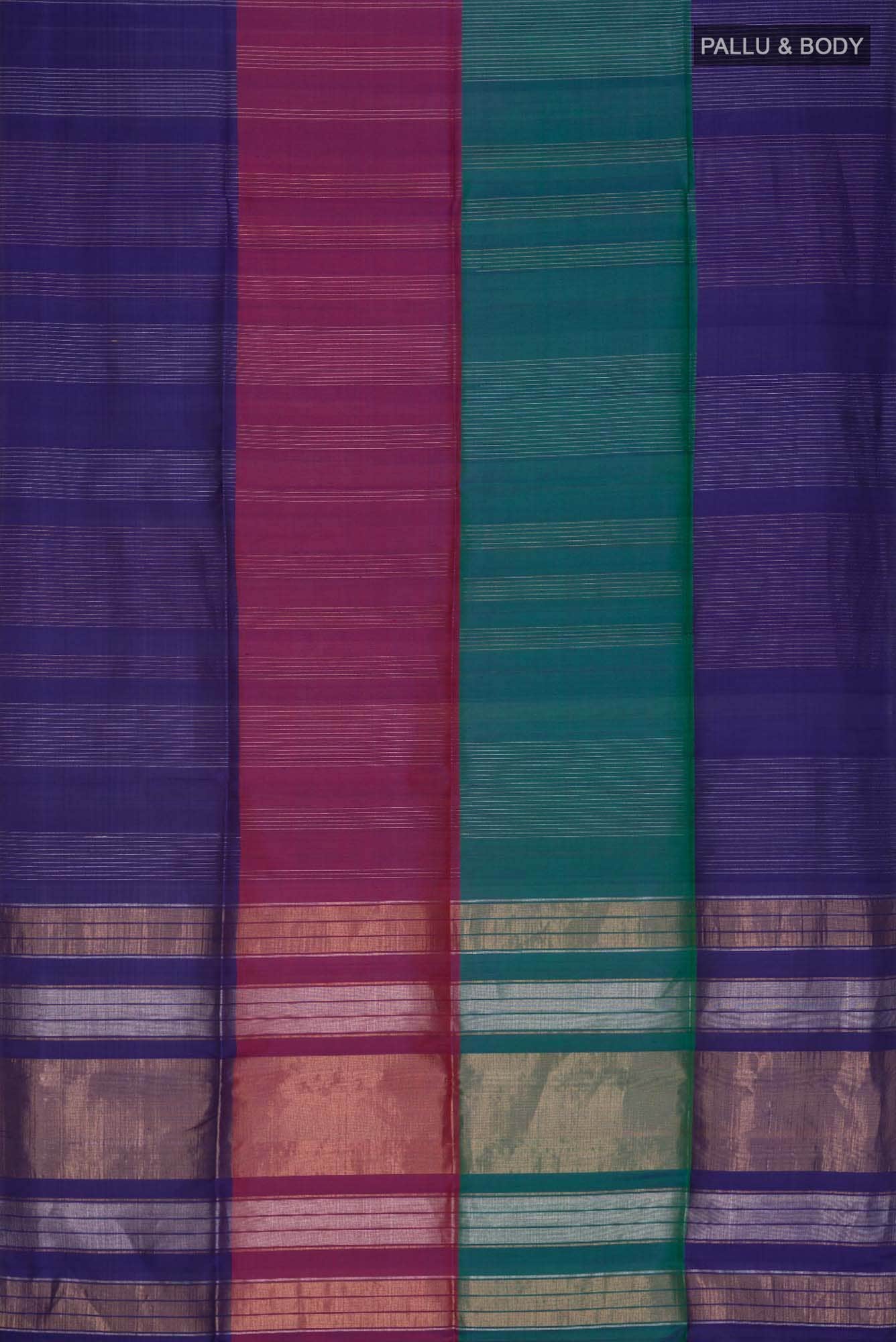 Blue Soft Silk Saree