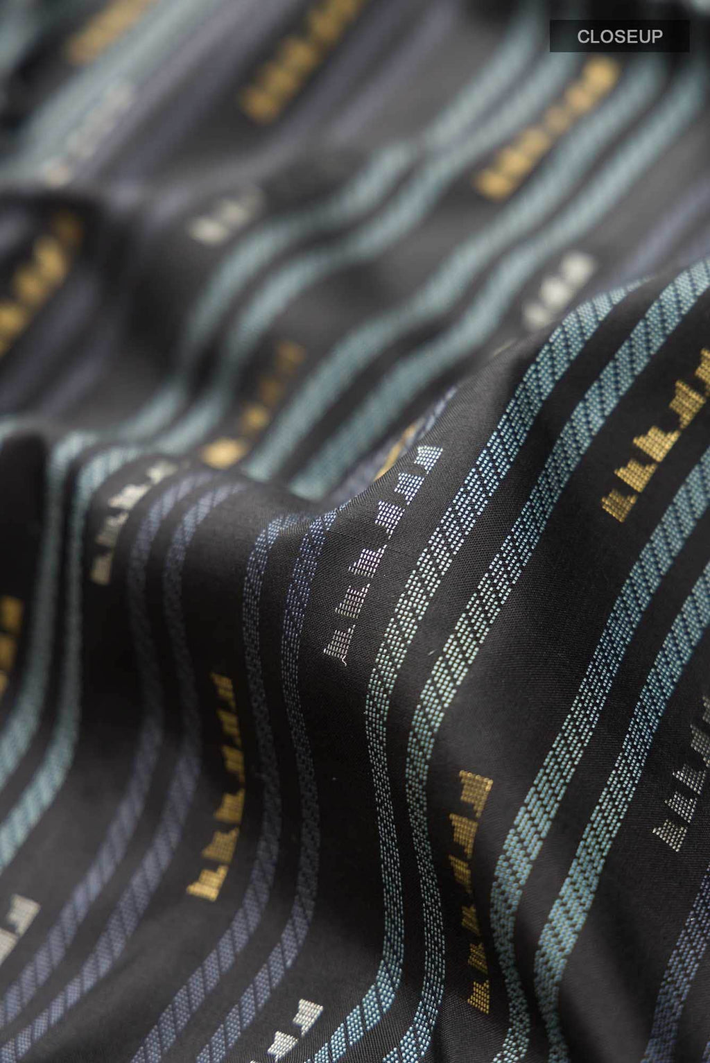 Black Dual Tone Soft Silk Saree