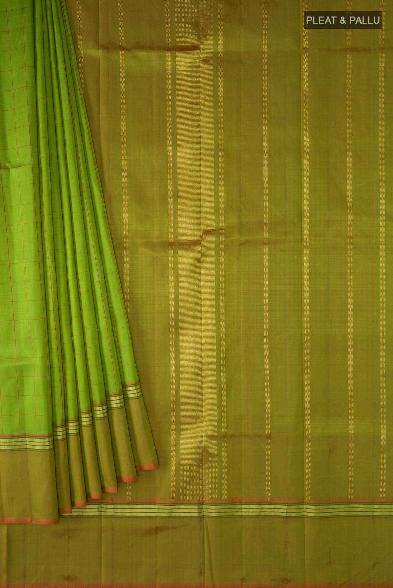 Green Kanchipuram Silk Saree
