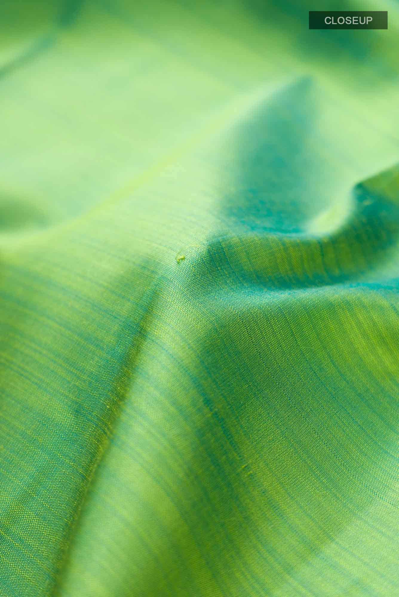 Green Kanchipuram Silk Saree