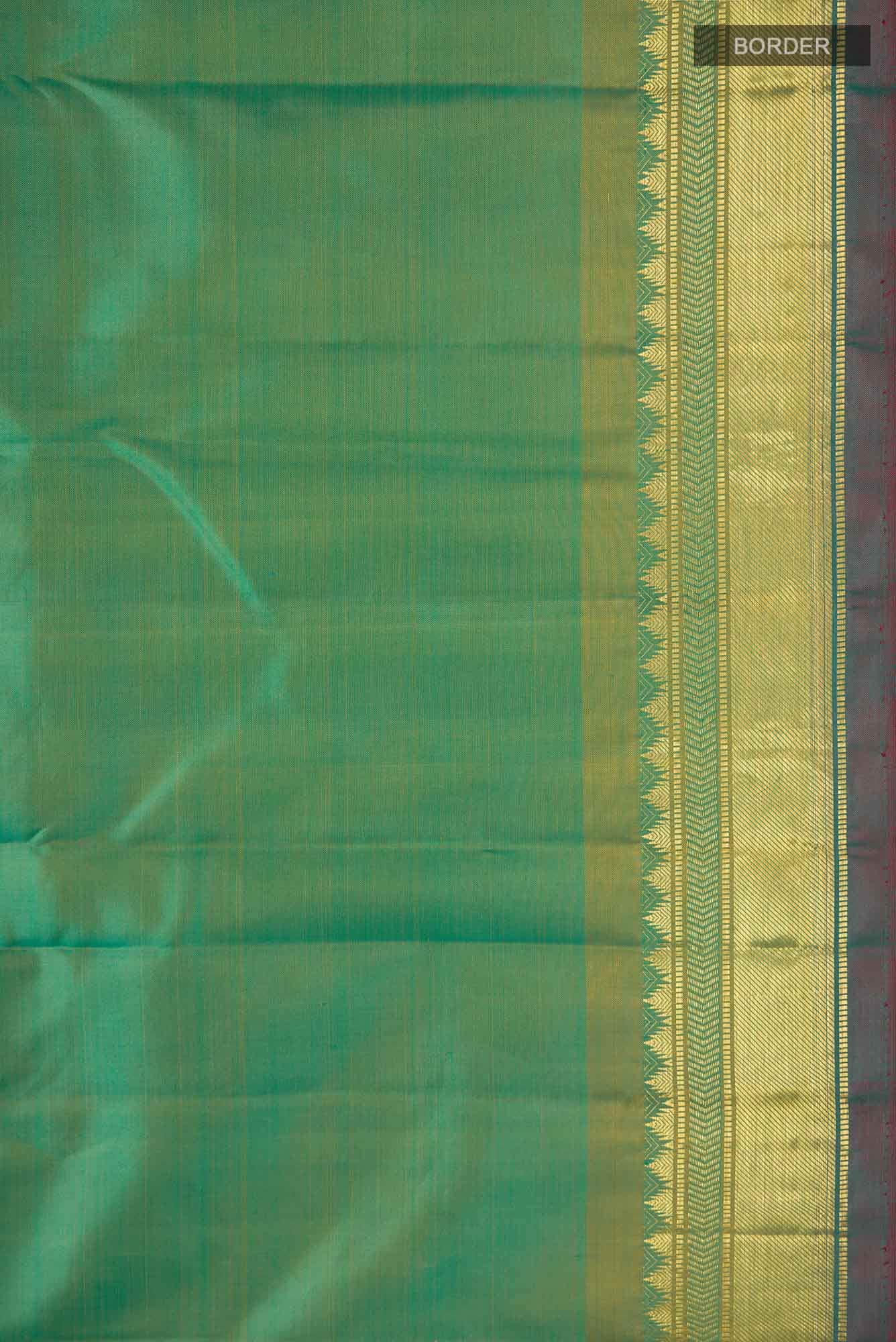 Green Kanchipuram Silk Saree