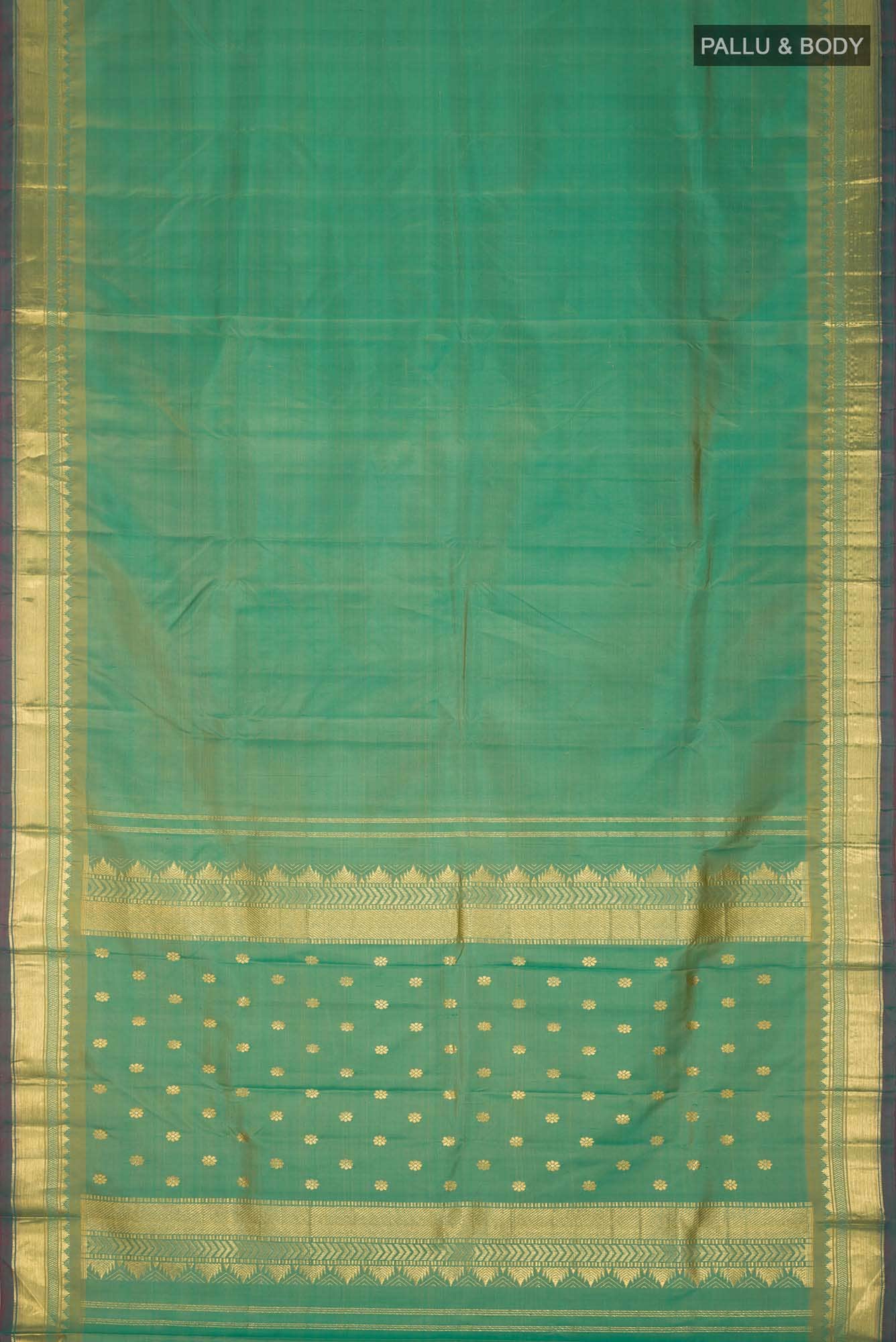 Green Kanchipuram Silk Saree