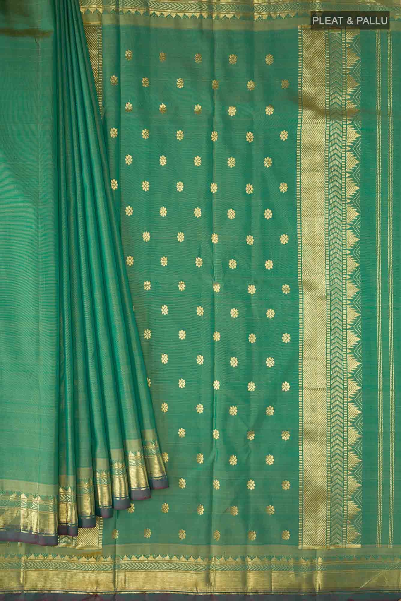 Green Kanchipuram Silk Saree