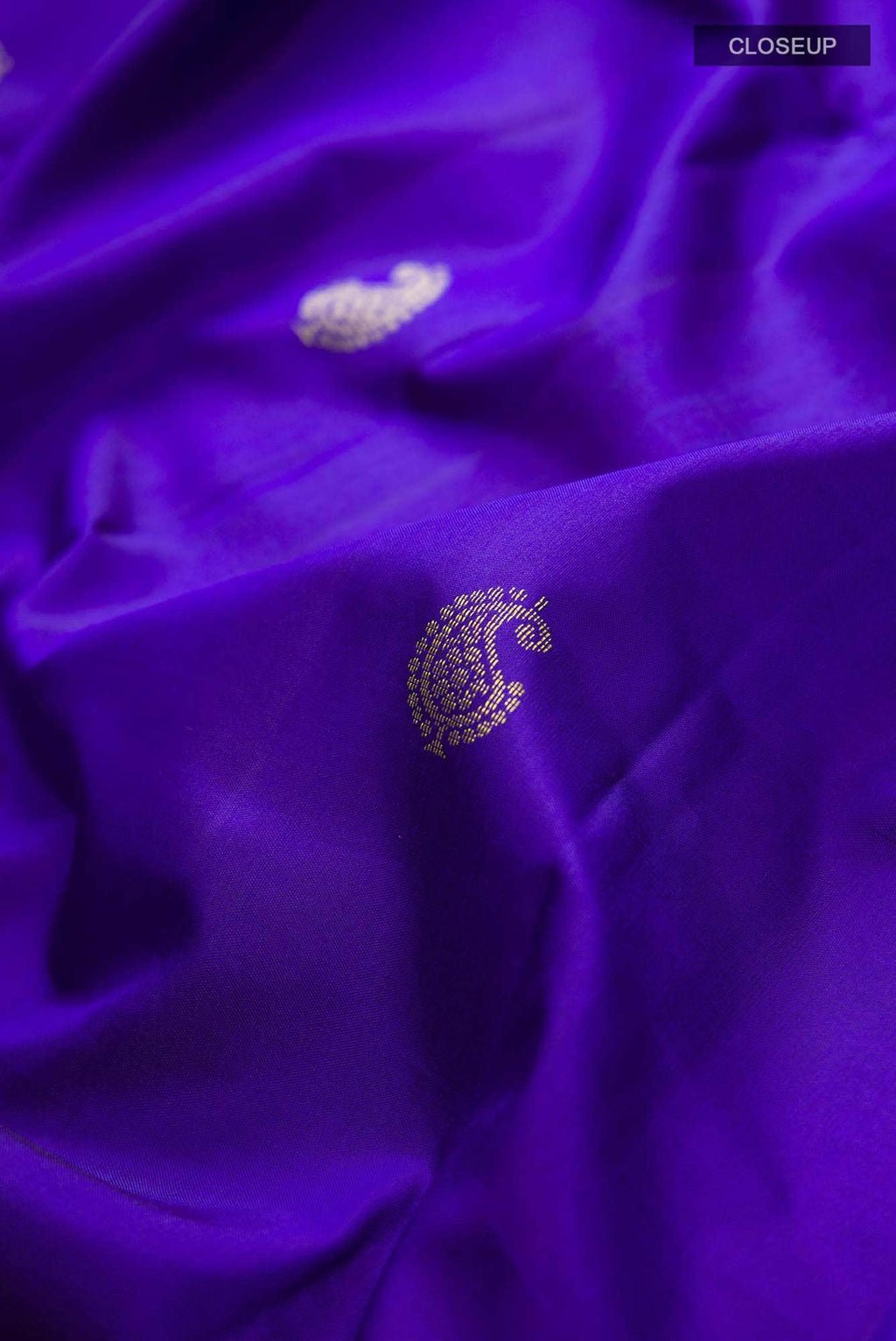Blue Kanchipuram Silk Saree