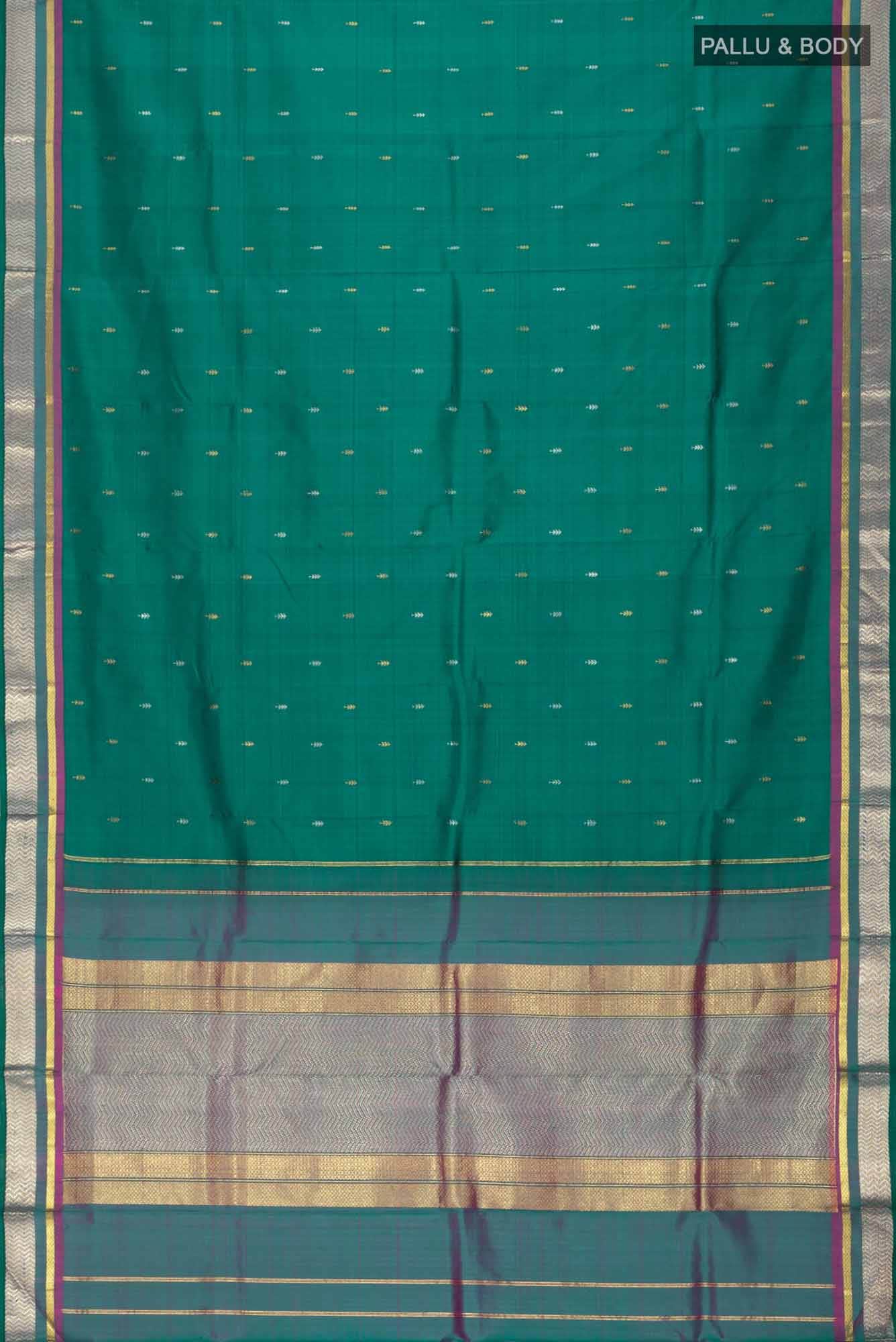 Green Kanchipuram Silk Saree