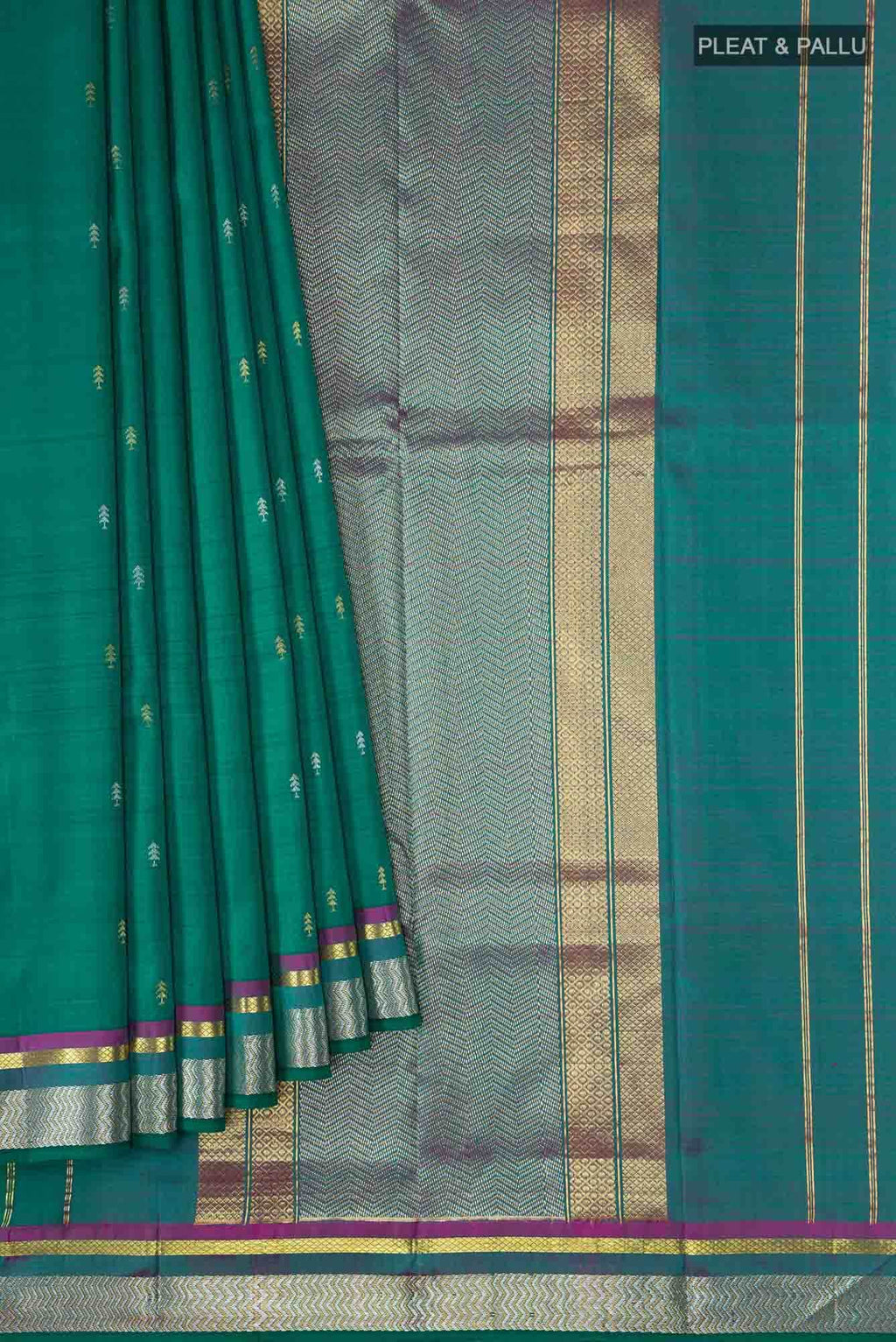 Green Kanchipuram Silk Saree