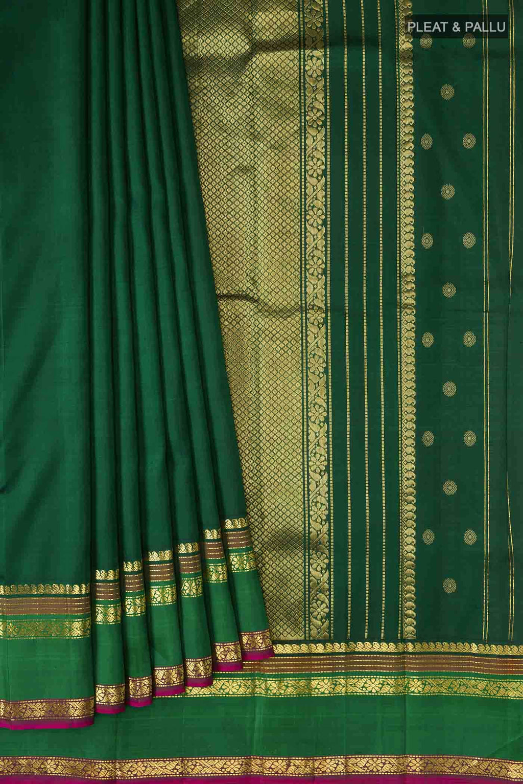 Green Kanchipuram Silk Saree