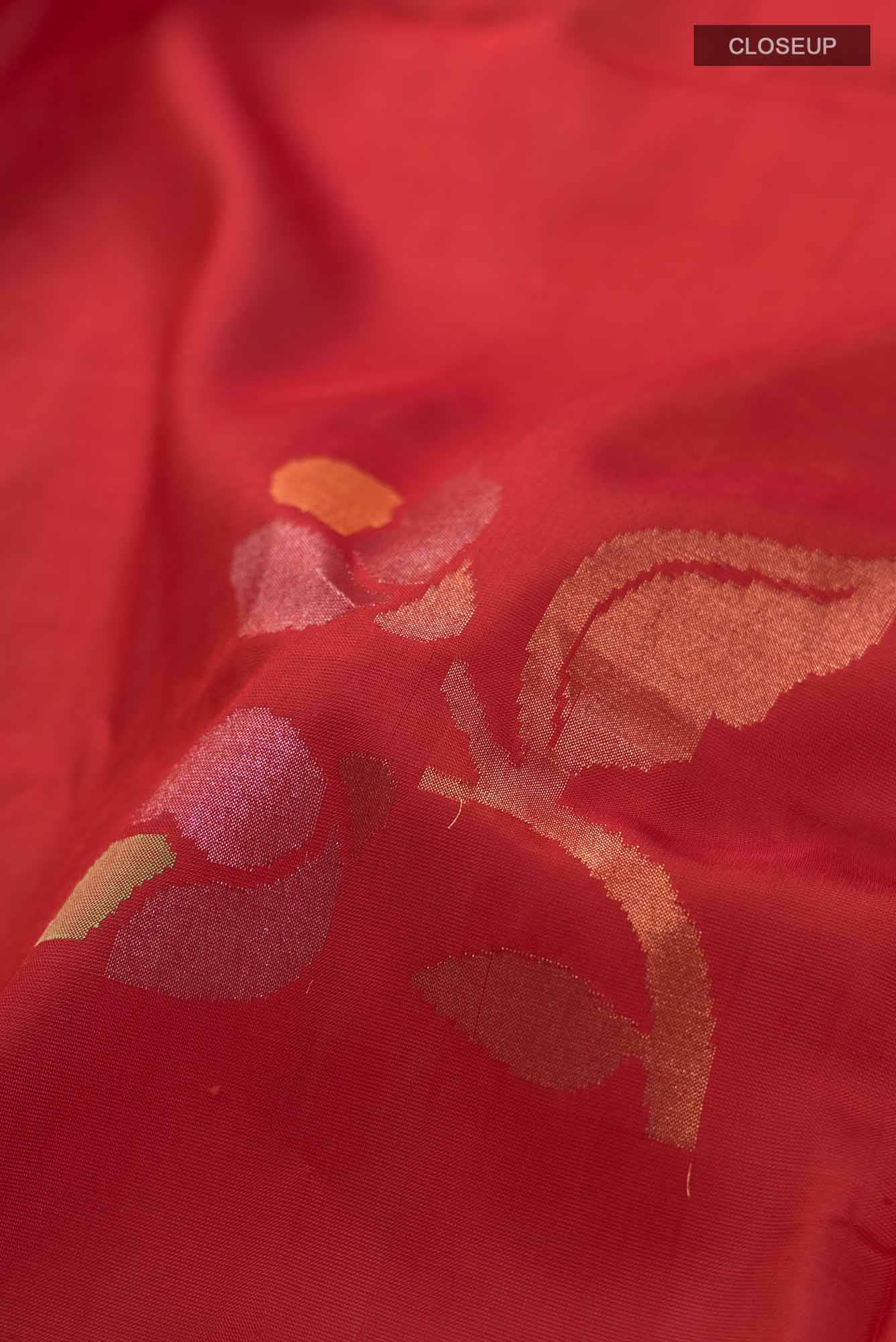 Red Uppada Silk Saree