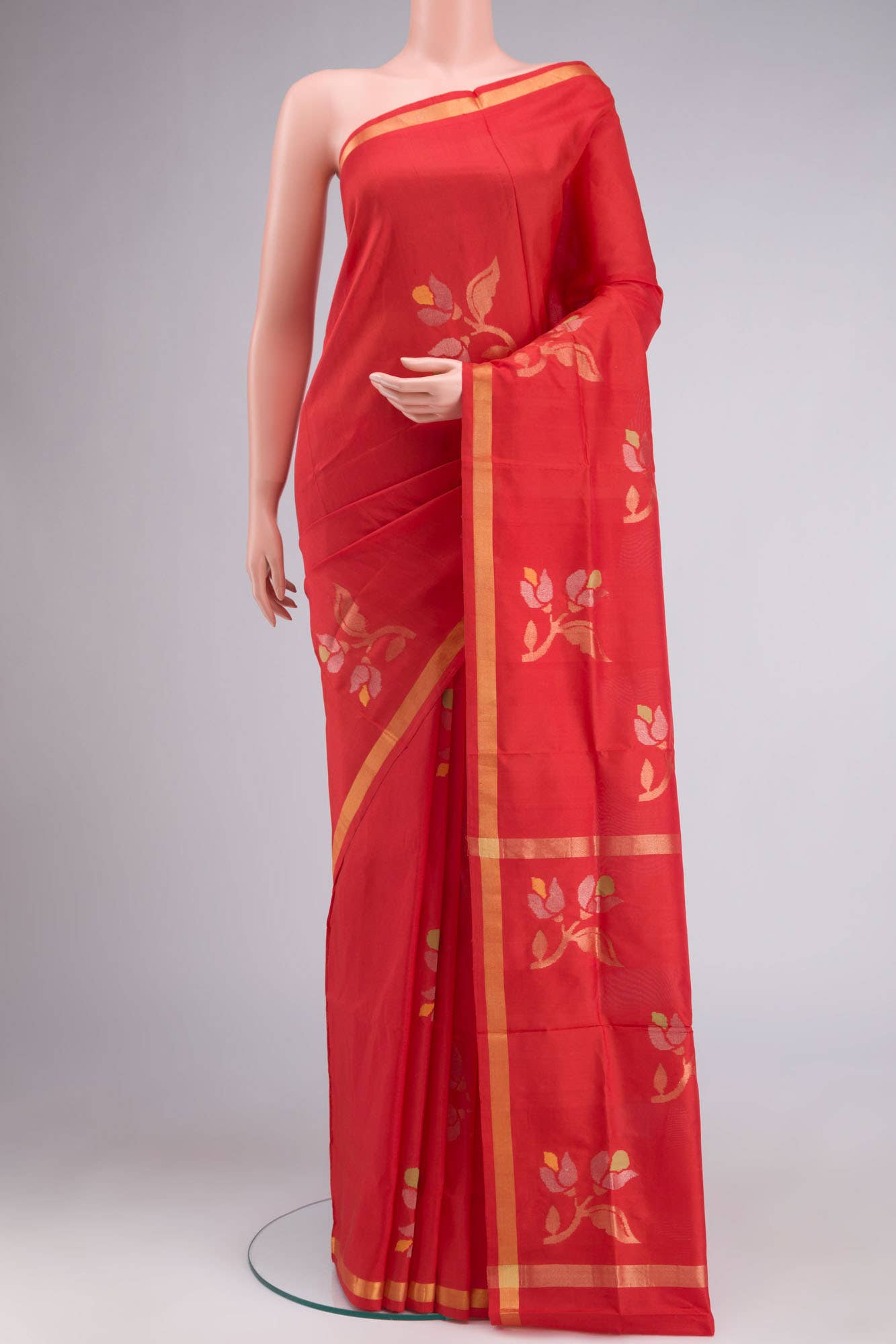 Red Uppada Silk Saree