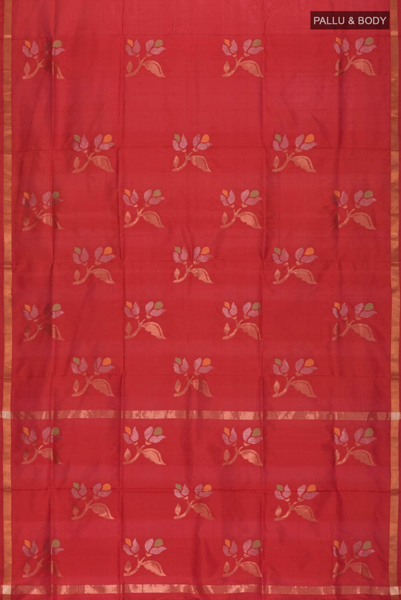 Red Uppada Silk Saree