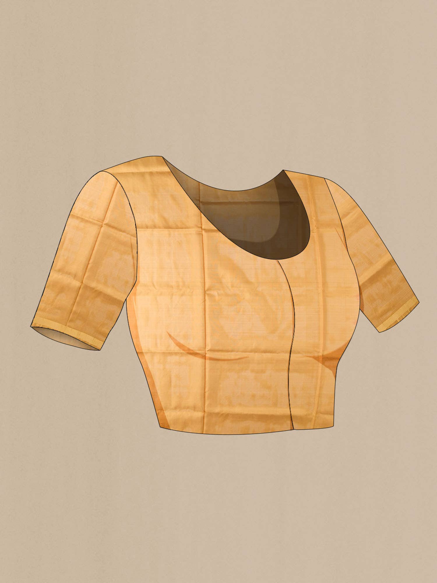 Mustard Uppada Silk Saree