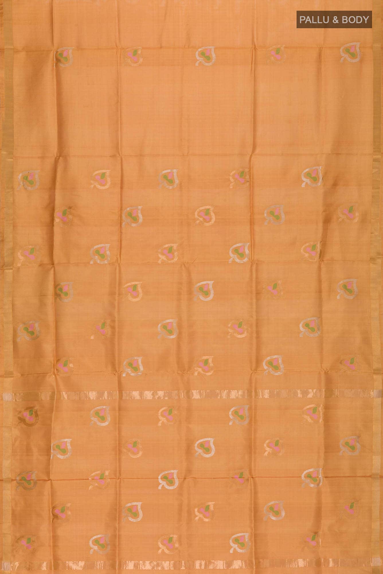Mustard Uppada Silk Saree