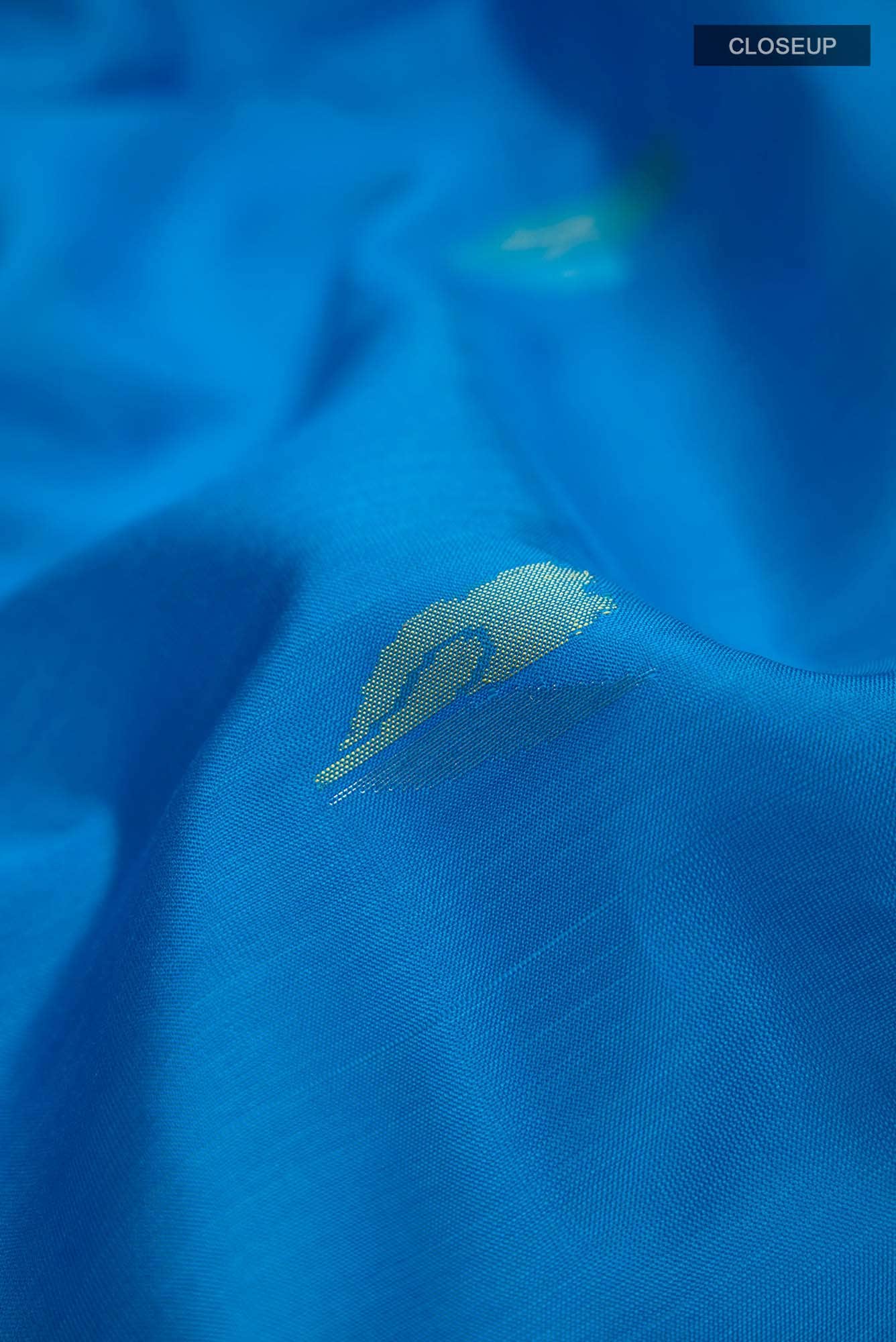 Blue Uppada Silk Saree