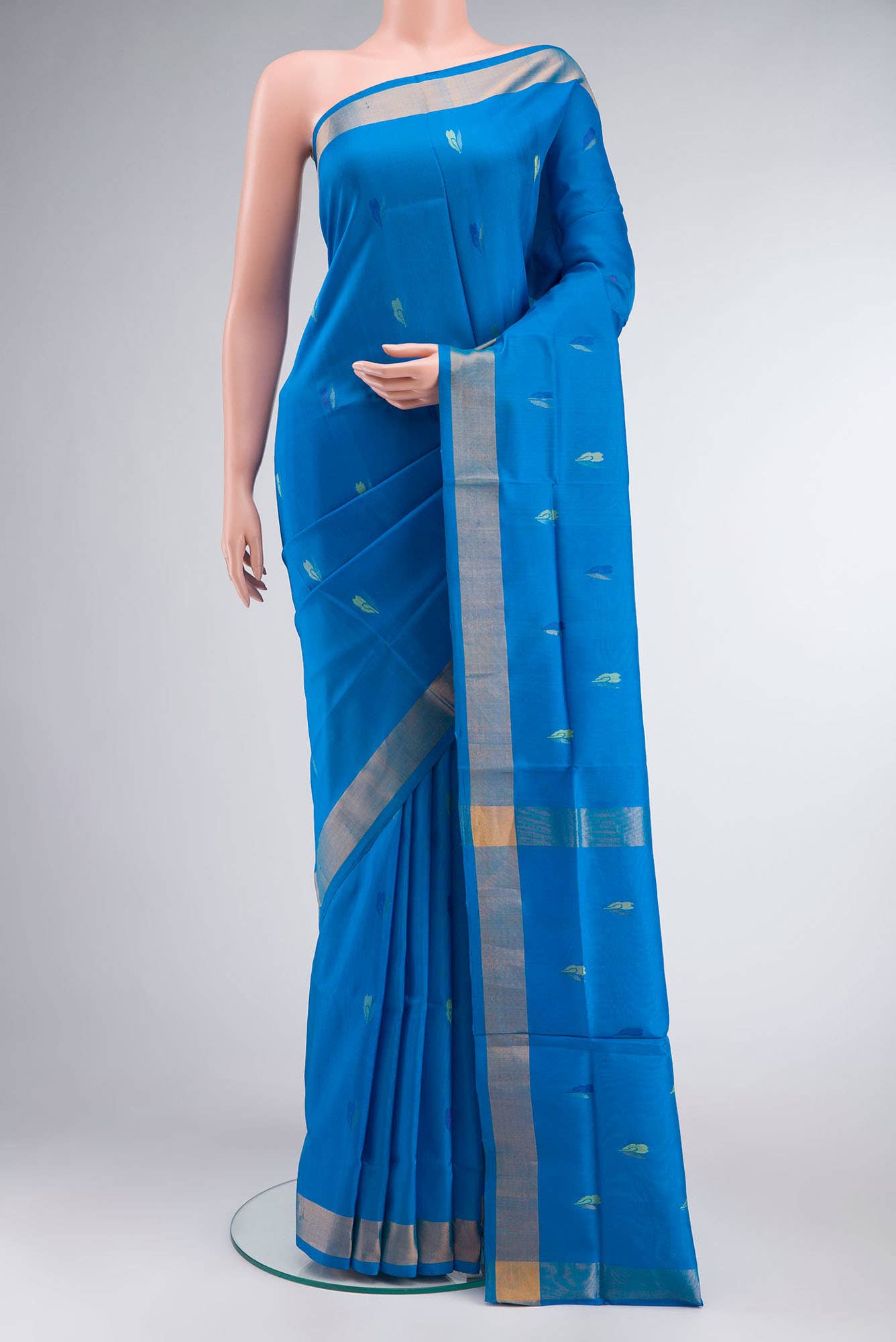 Blue Uppada Silk Saree