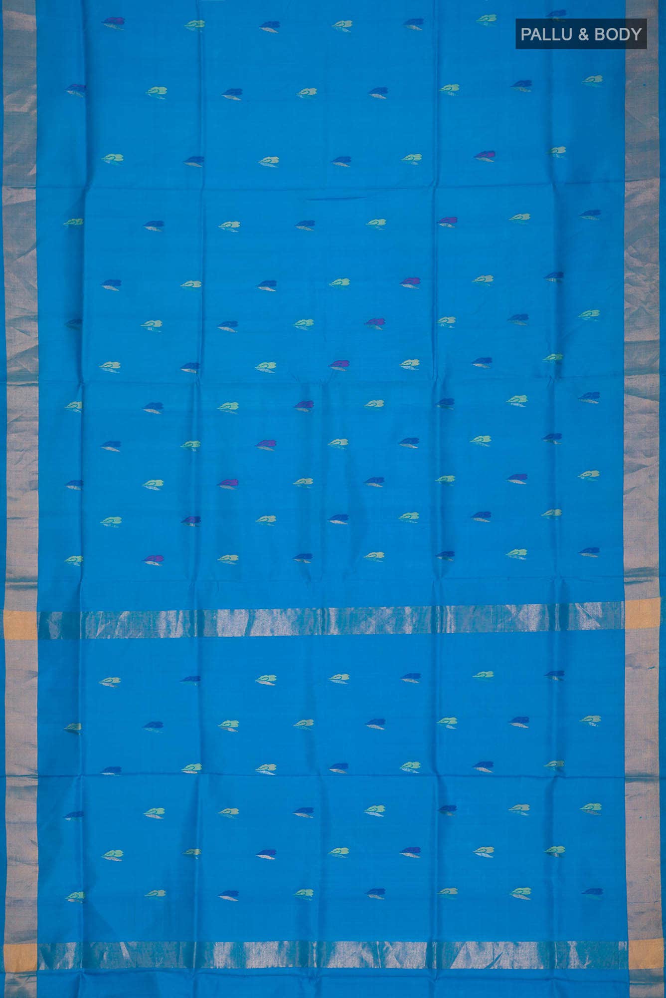 Blue Uppada Silk Saree