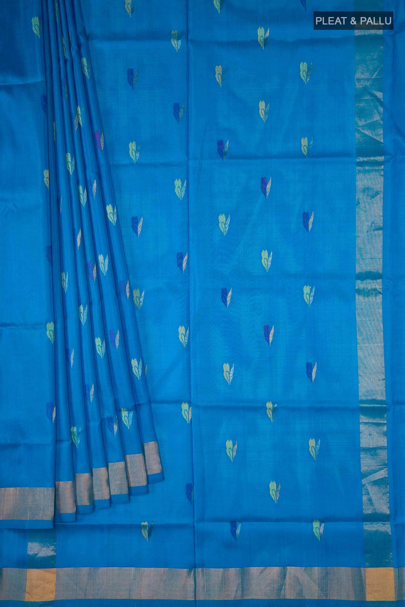 Blue Uppada Silk Saree