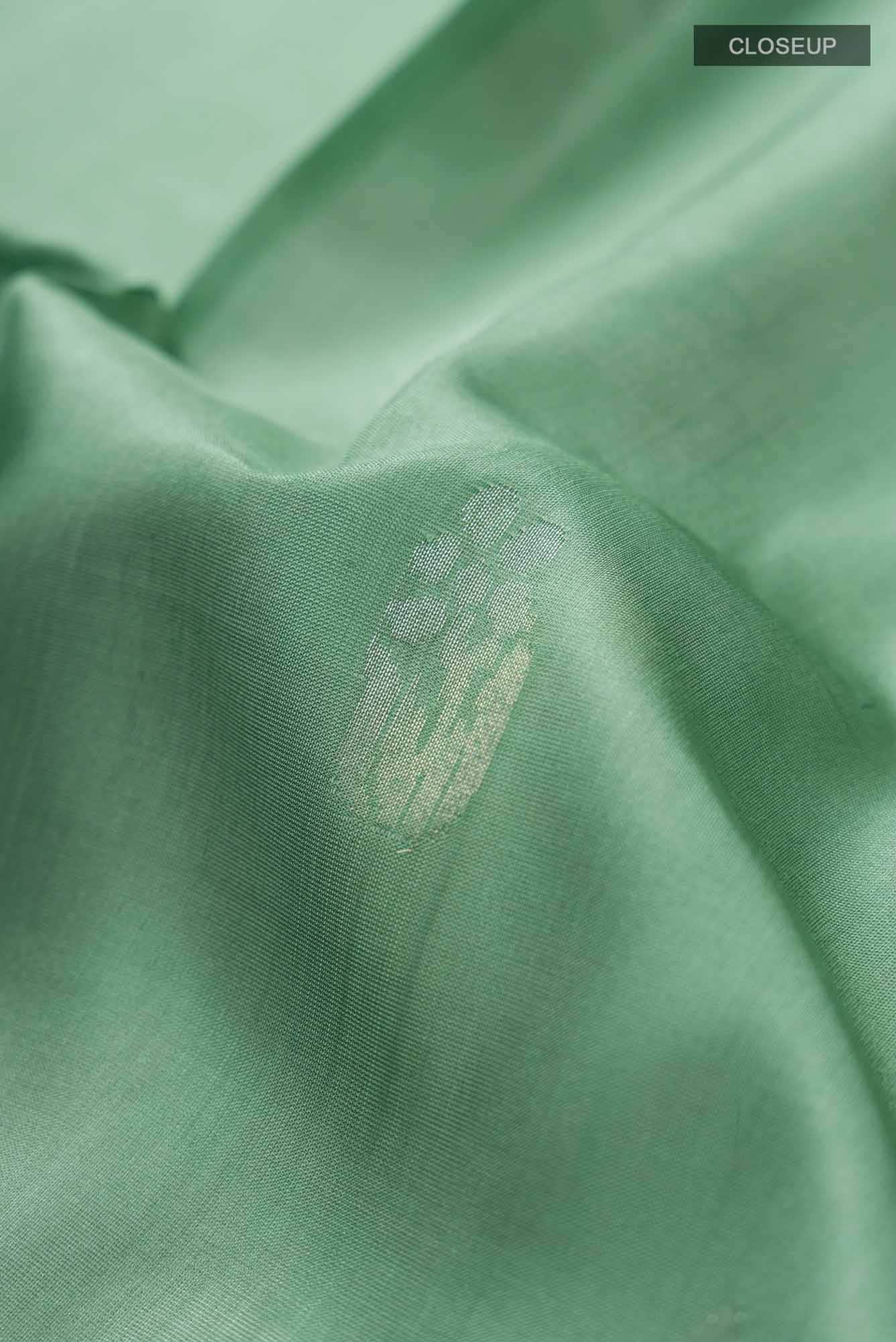 Sage Green Uppada Silk Saree