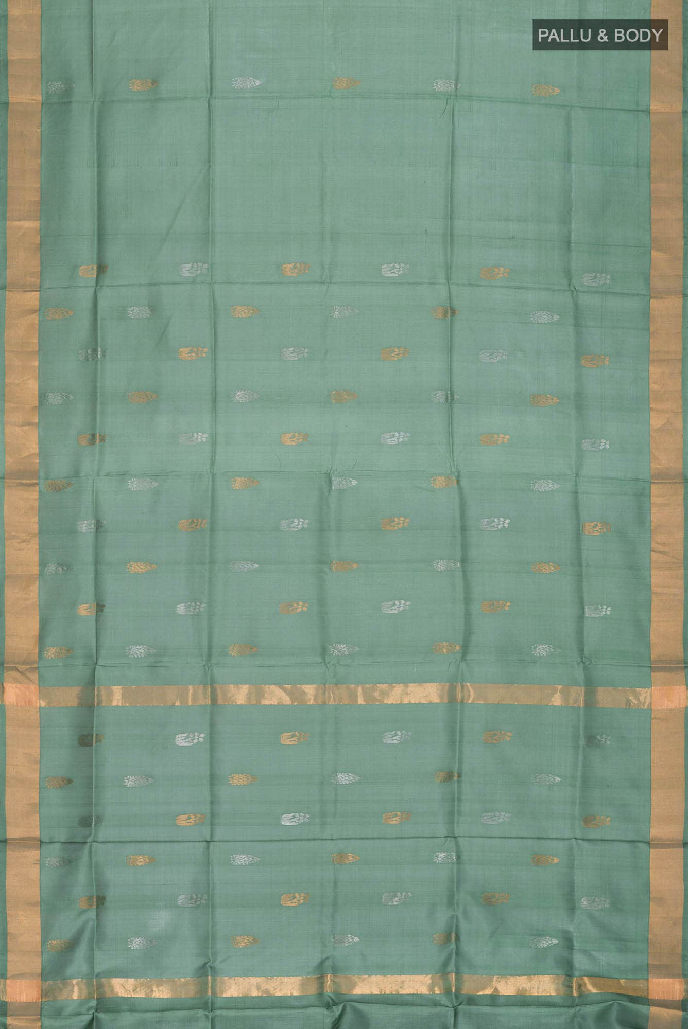 Sage Green Uppada Silk Saree