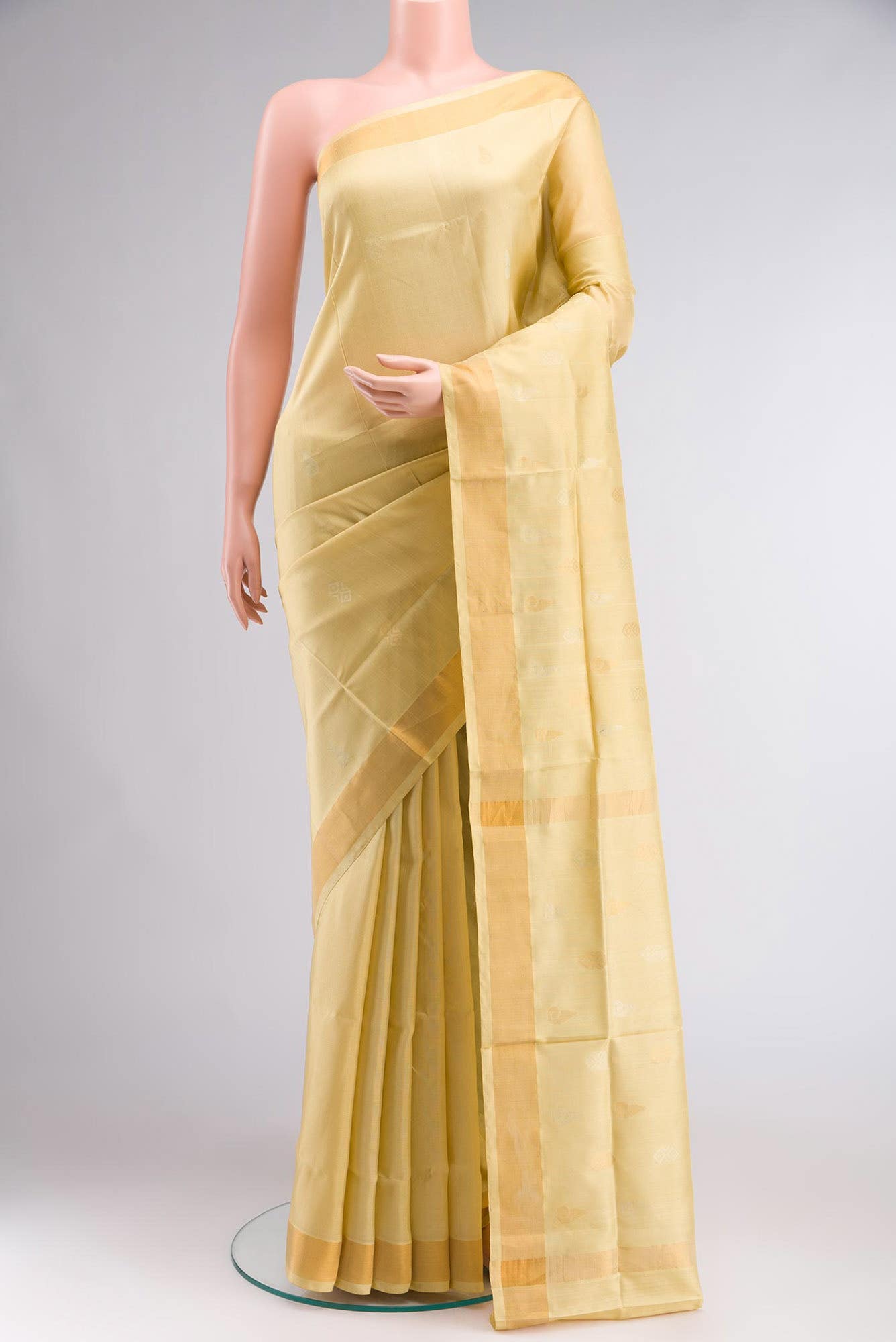 Sandal Uppada Silk Saree