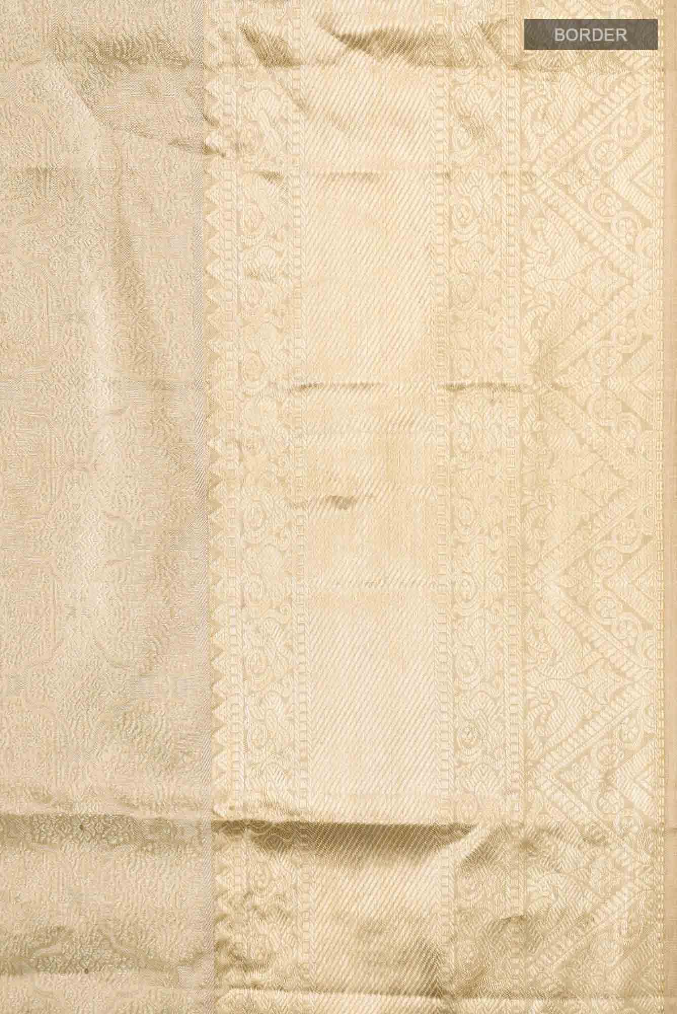Gold Kanchipuram Tissue Silk Saree