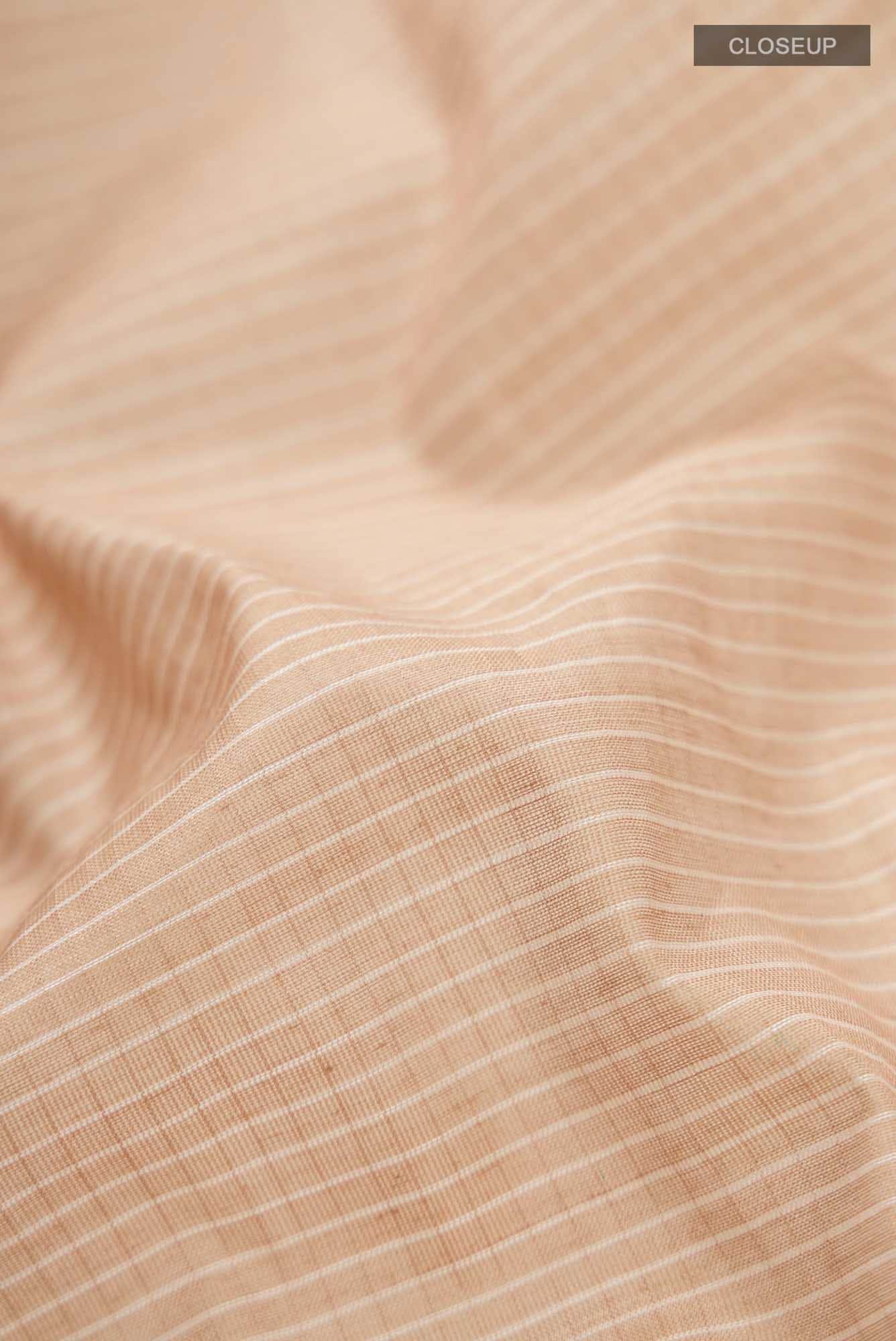 Beige Gadwal Silk Cotton Saree