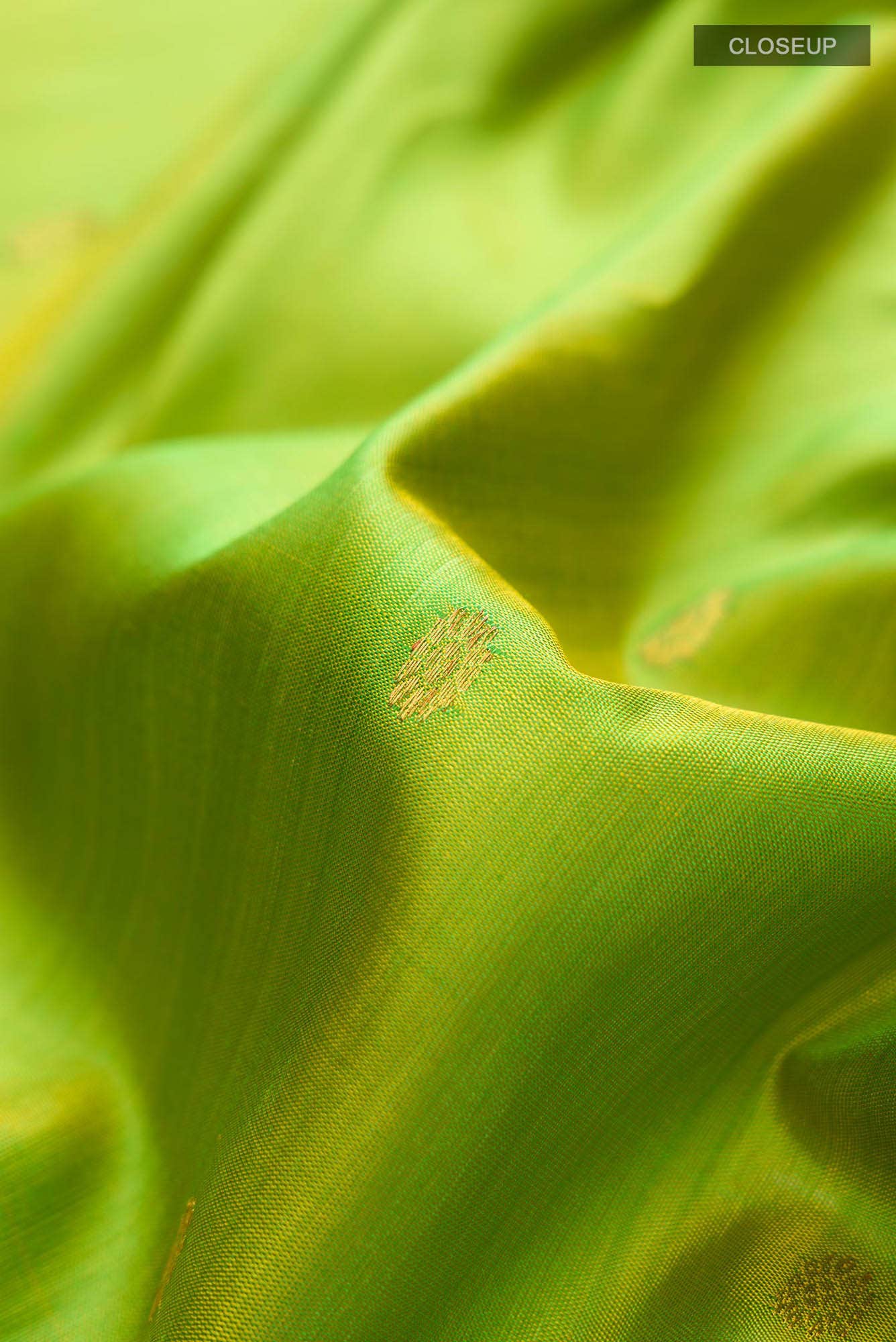 Green Gadwal Silk Saree