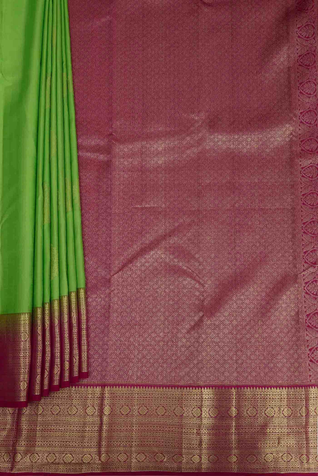 Green Kanchipuram Silk Saree