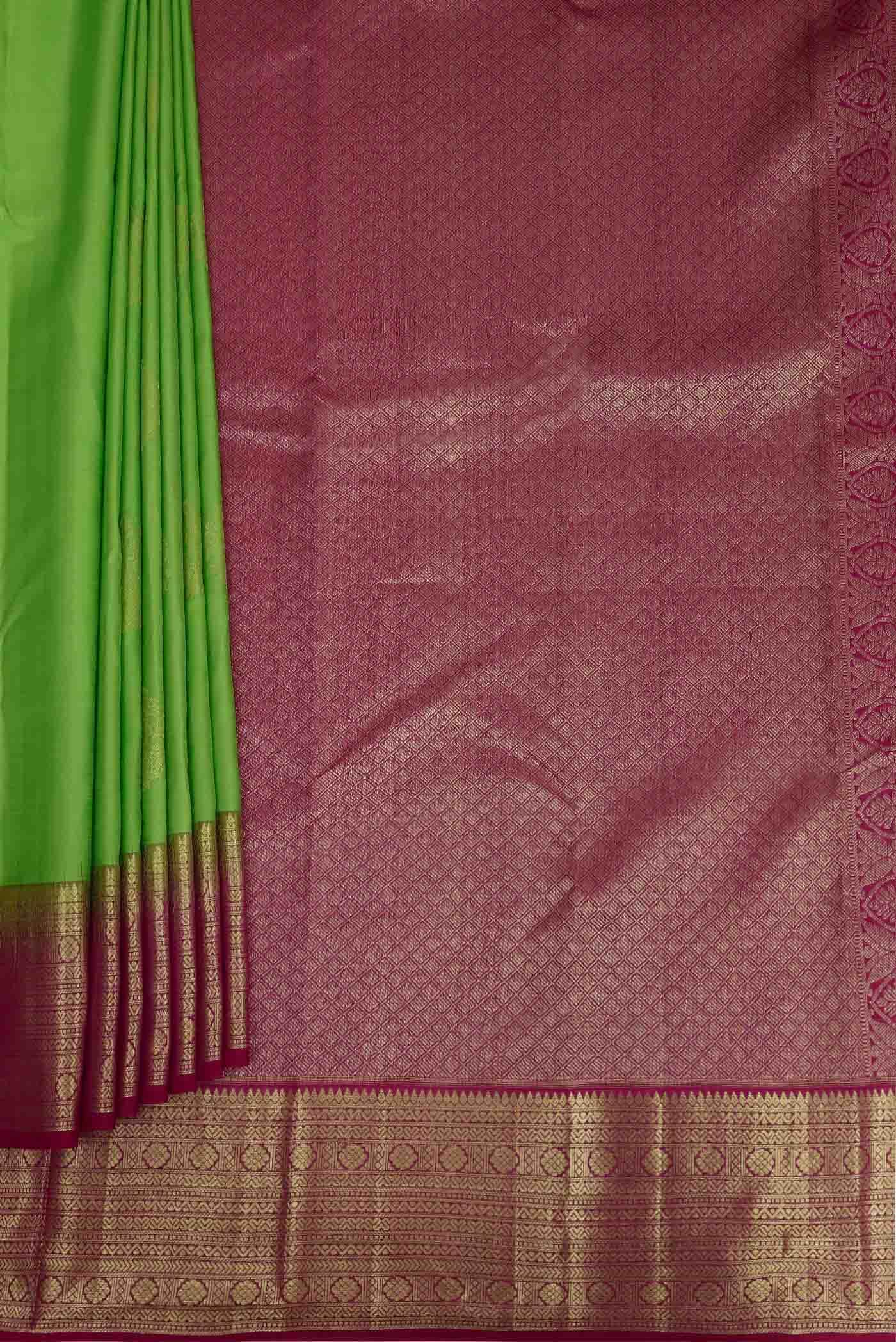 Green Kanchipuram Silk Saree