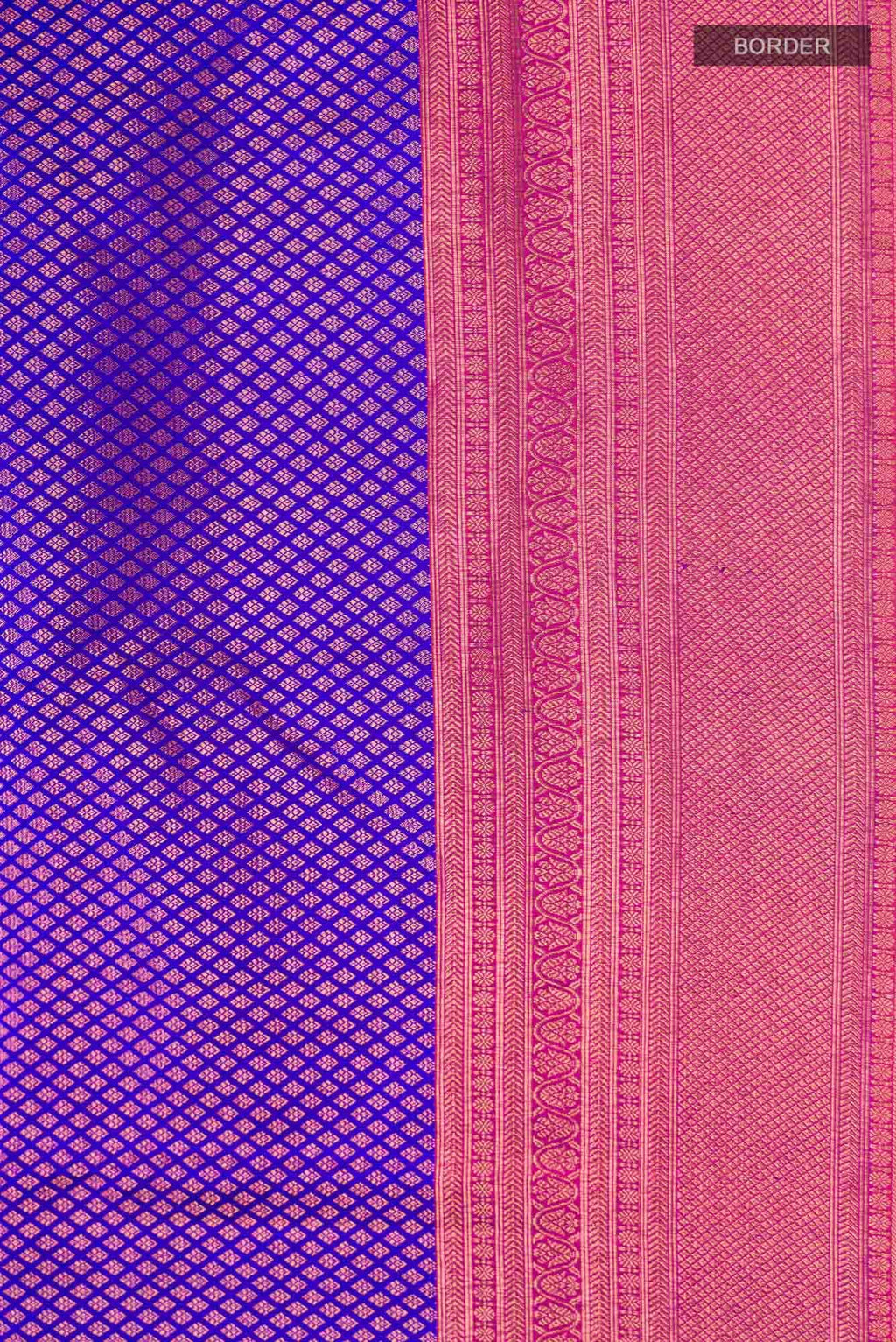 Blue Kanchipuram Silk Saree