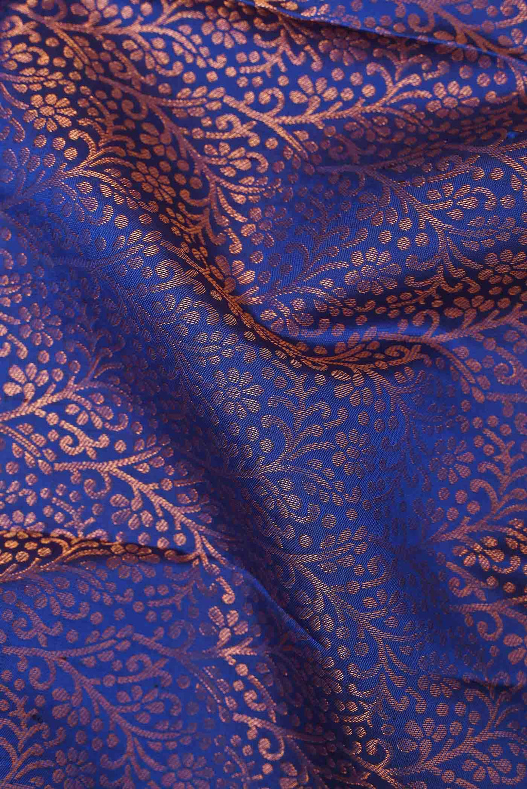 Blue Kanchipuram Silk Saree