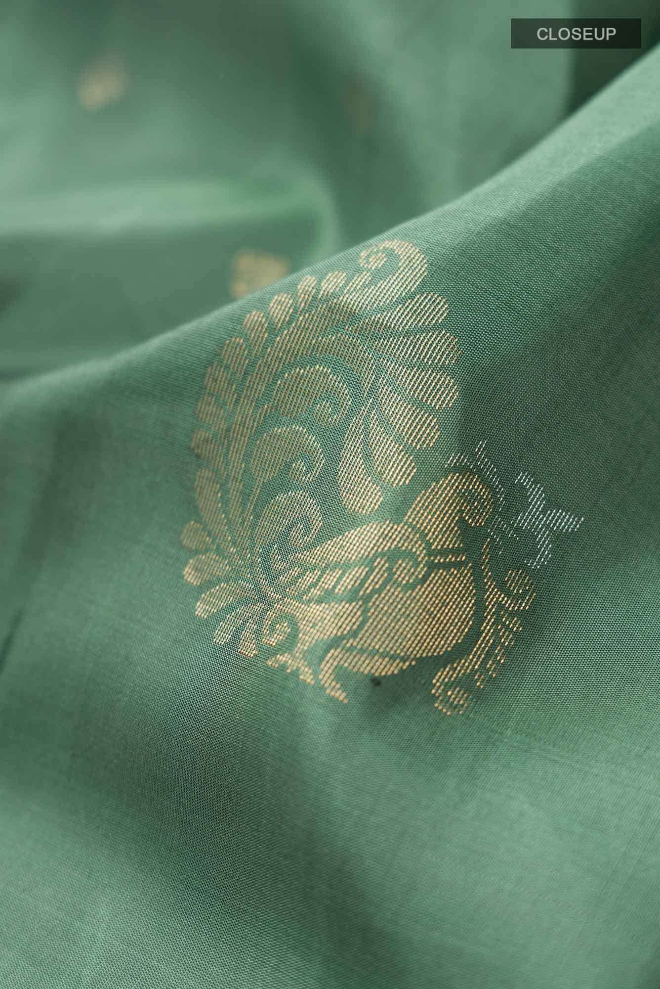 Green Kanchipuram Silk Saree