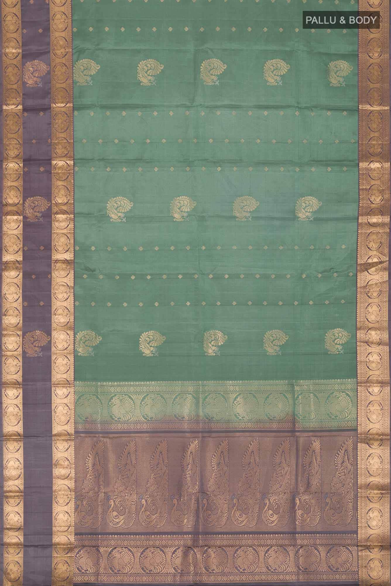 Green Kanchipuram Silk Saree
