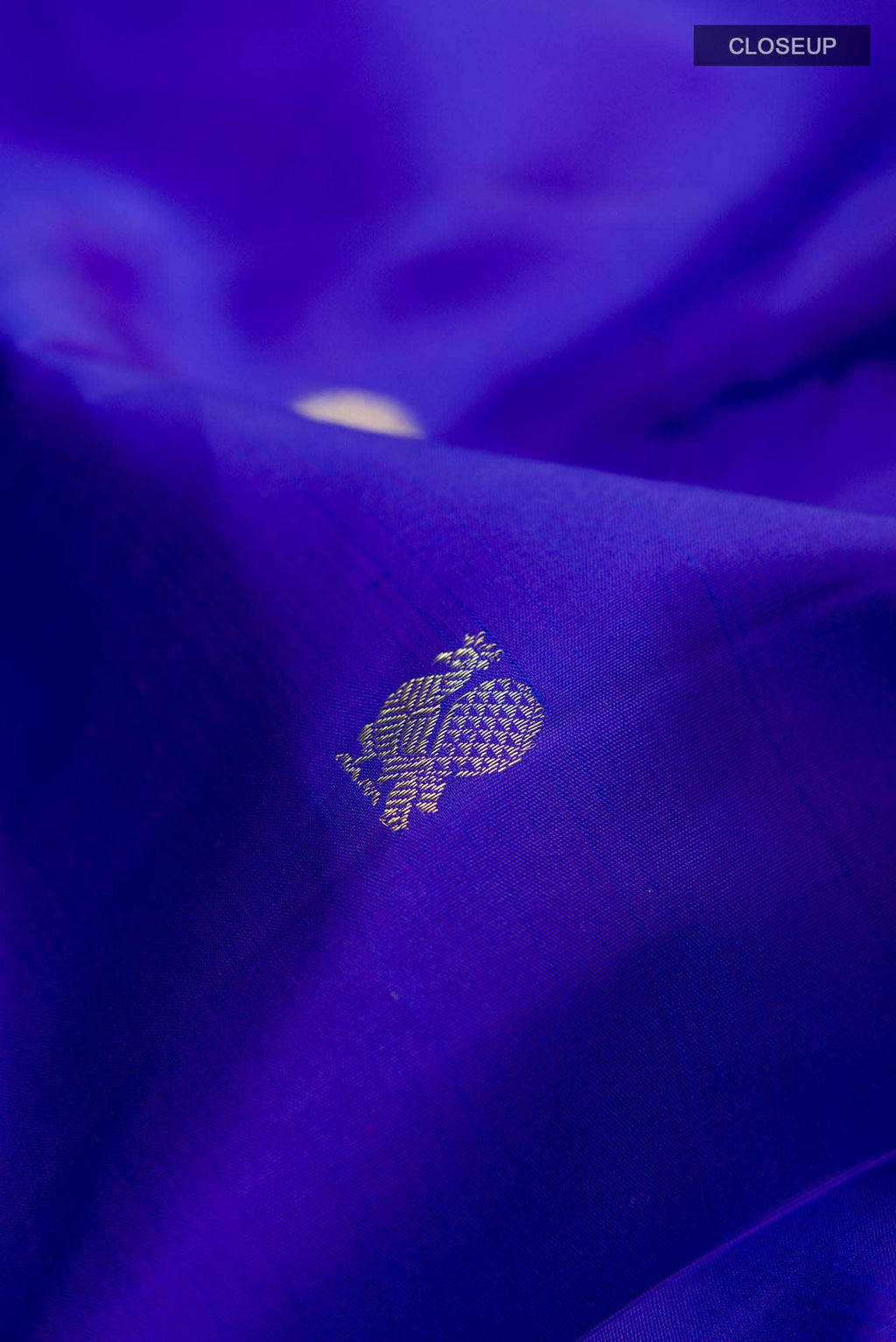 Blue Kanchipuram Silk Saree
