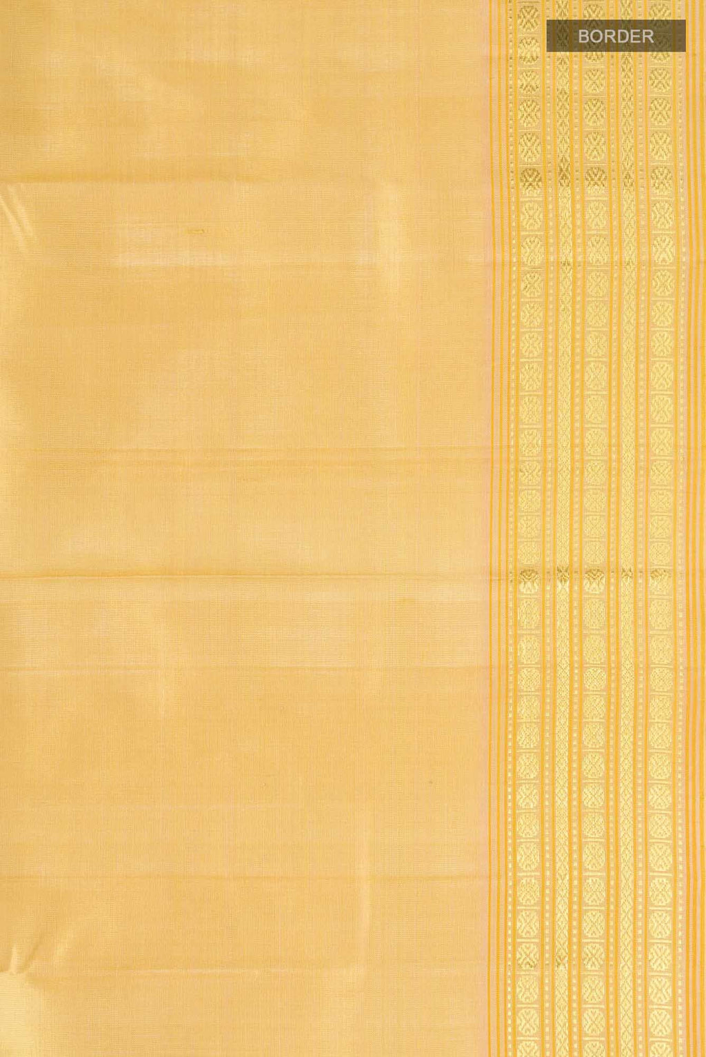 Beige Kanchipuram Silk Saree